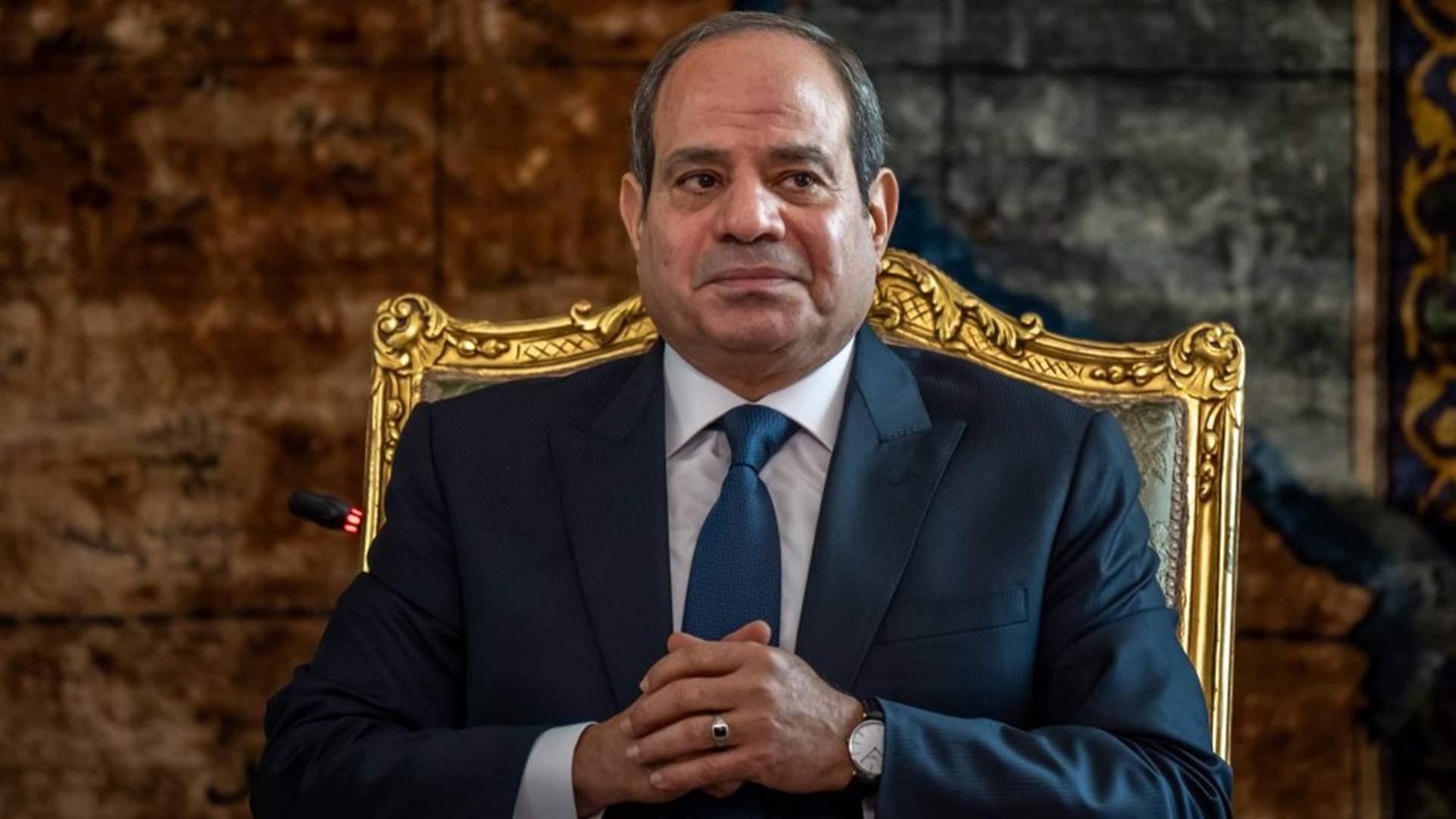 السيسي ورئيس "سي آي أيه" يبحثان وقف إطلاق النار في غزة