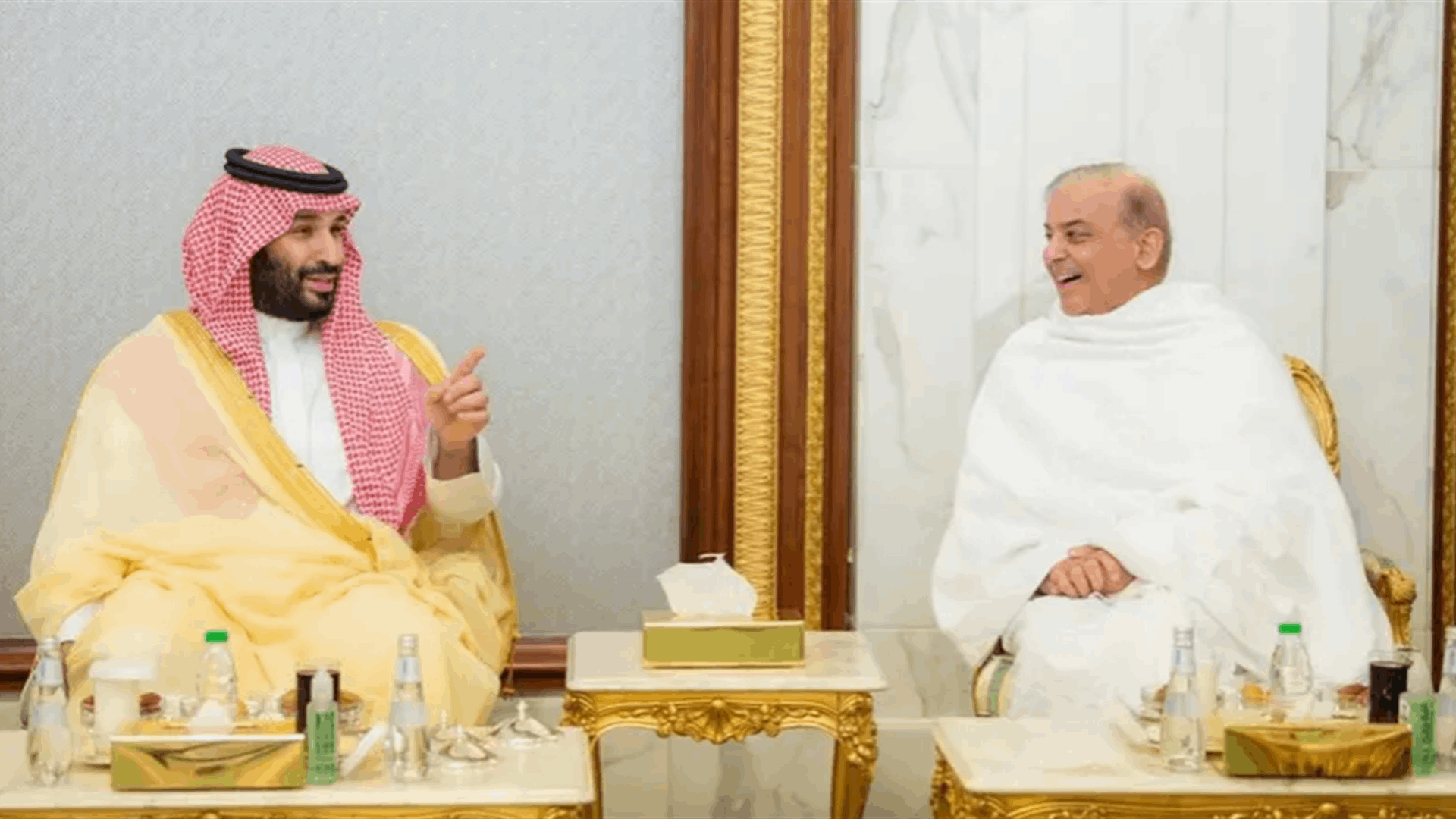 Saudi crown prince meets Pakistani premier, stresses India-Pakistan dialogue