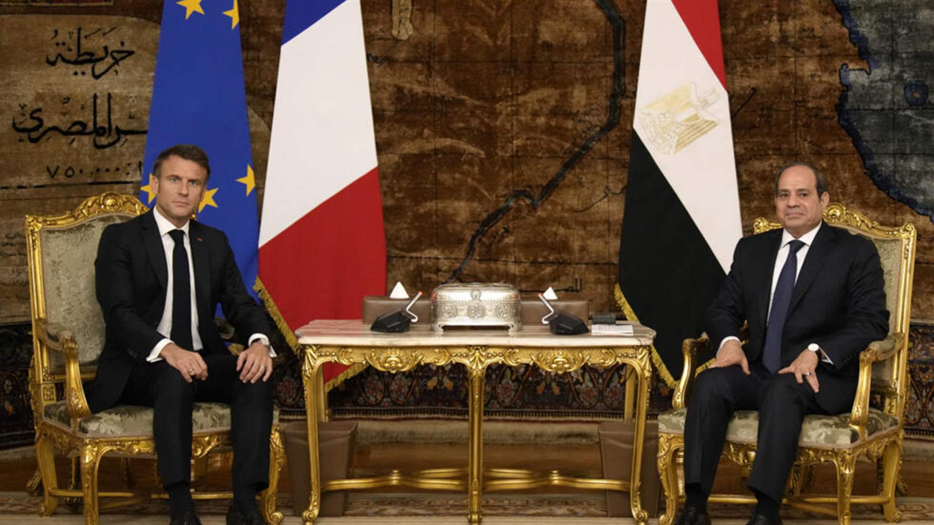 ماكرون والسيسي وعبدالله الثاني يحذّرون من "عواقب" هجوم على رفح