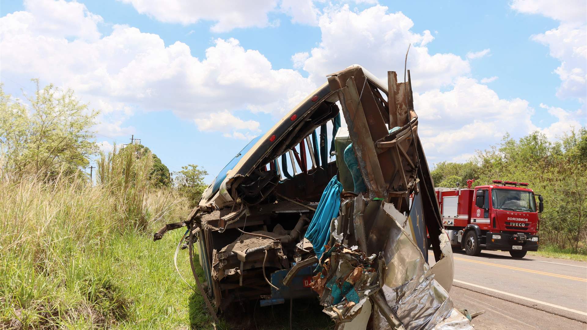 Brazil bus crash kills at least nine