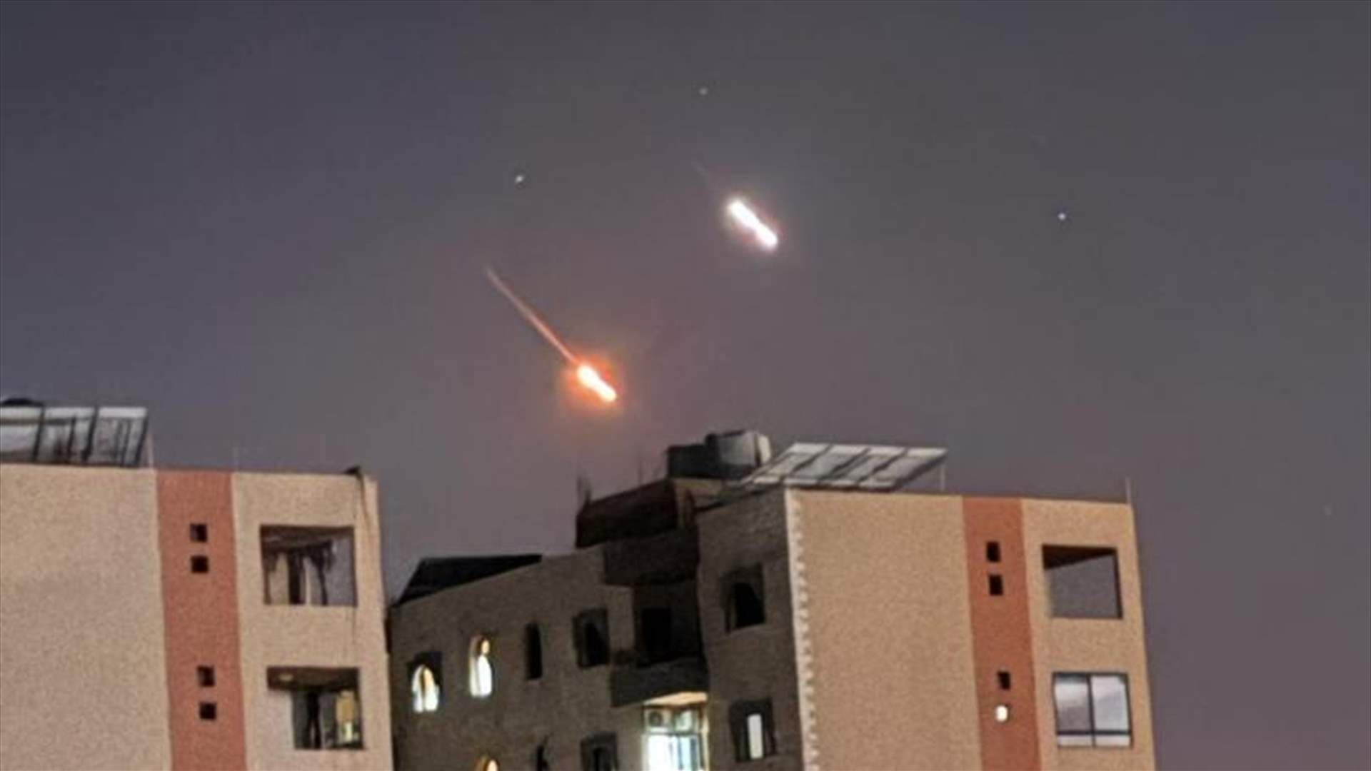 Breaking: Missiles intercepted in Lebanese airspace