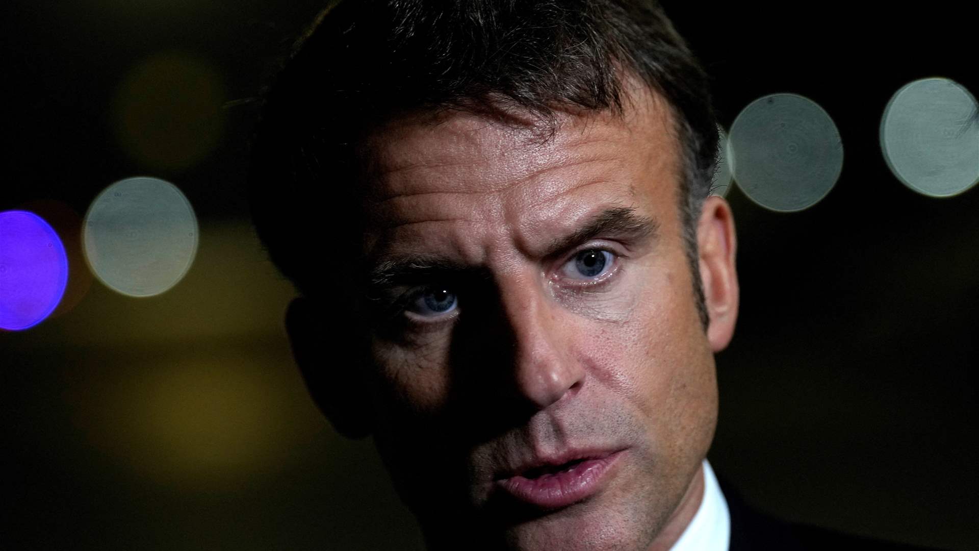 Macron condemns Iranian attack on Israel and calls for &#39;restraint&#39;