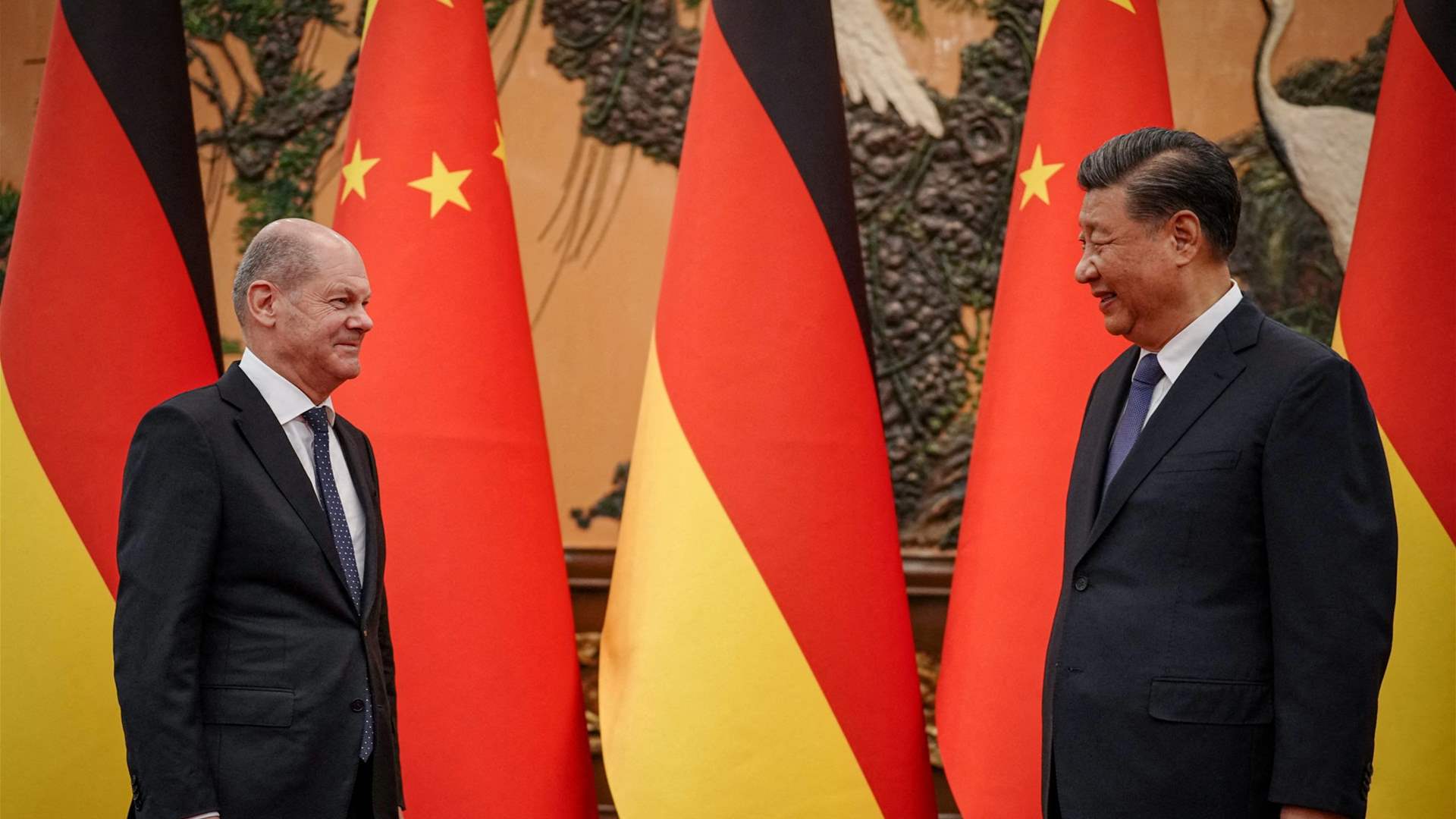Chinese President tells Germany&#39;s Scholz cooperation not a &#39;risk&#39; amid EU trade tensions