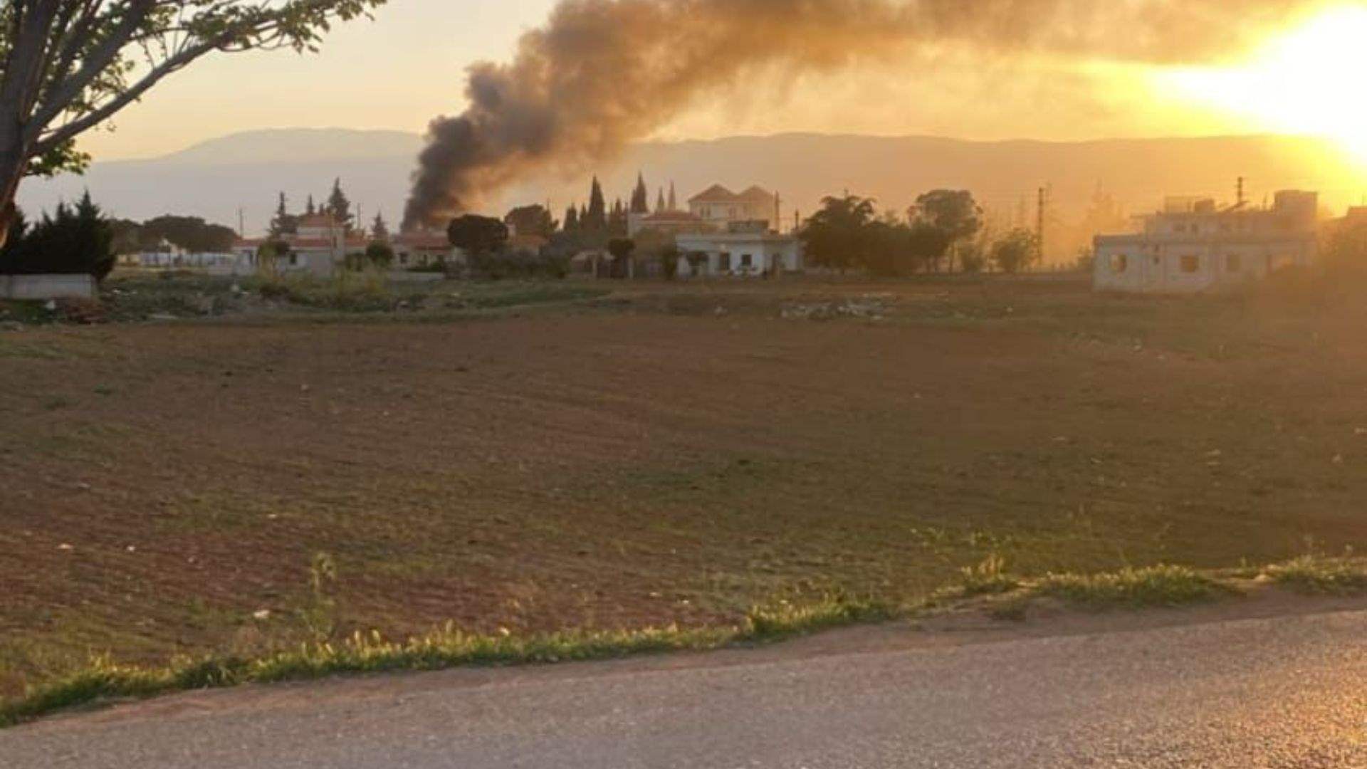 Israeli air force states fighter jets hit Hezbollah infrastructure in Lebanon&#39;s Baalbek