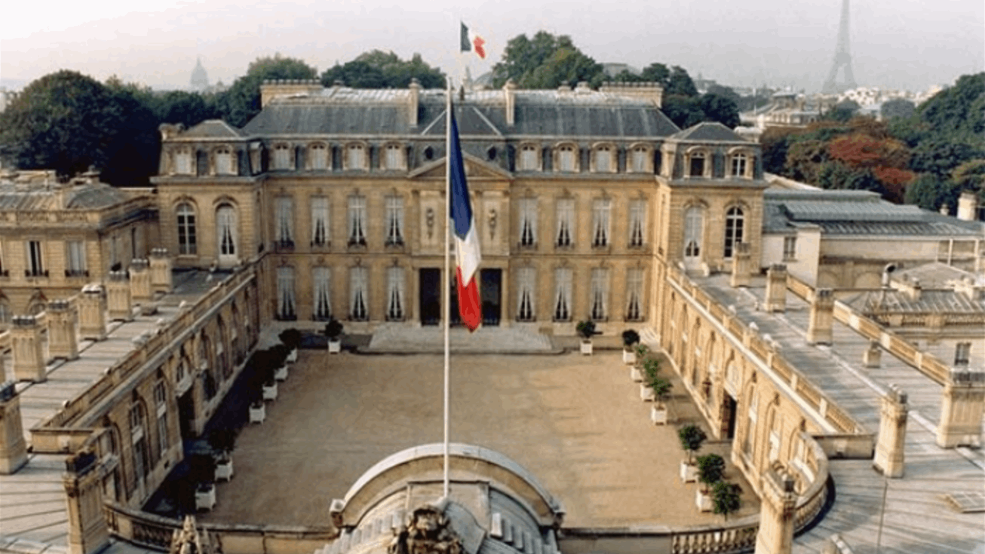 Mikati and General Aoun meet French President Macron