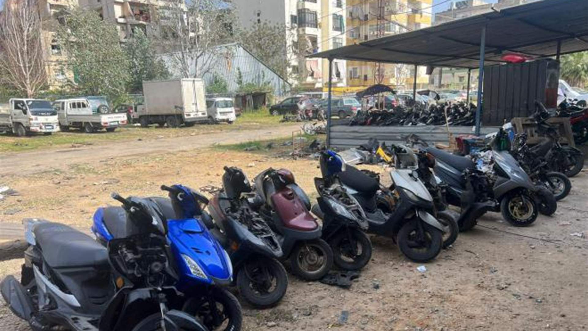 قوى الأمن: قطعات سرية الضاحية دهمت مستودعًا وضبطت 22 دراجة آلية مسروقة