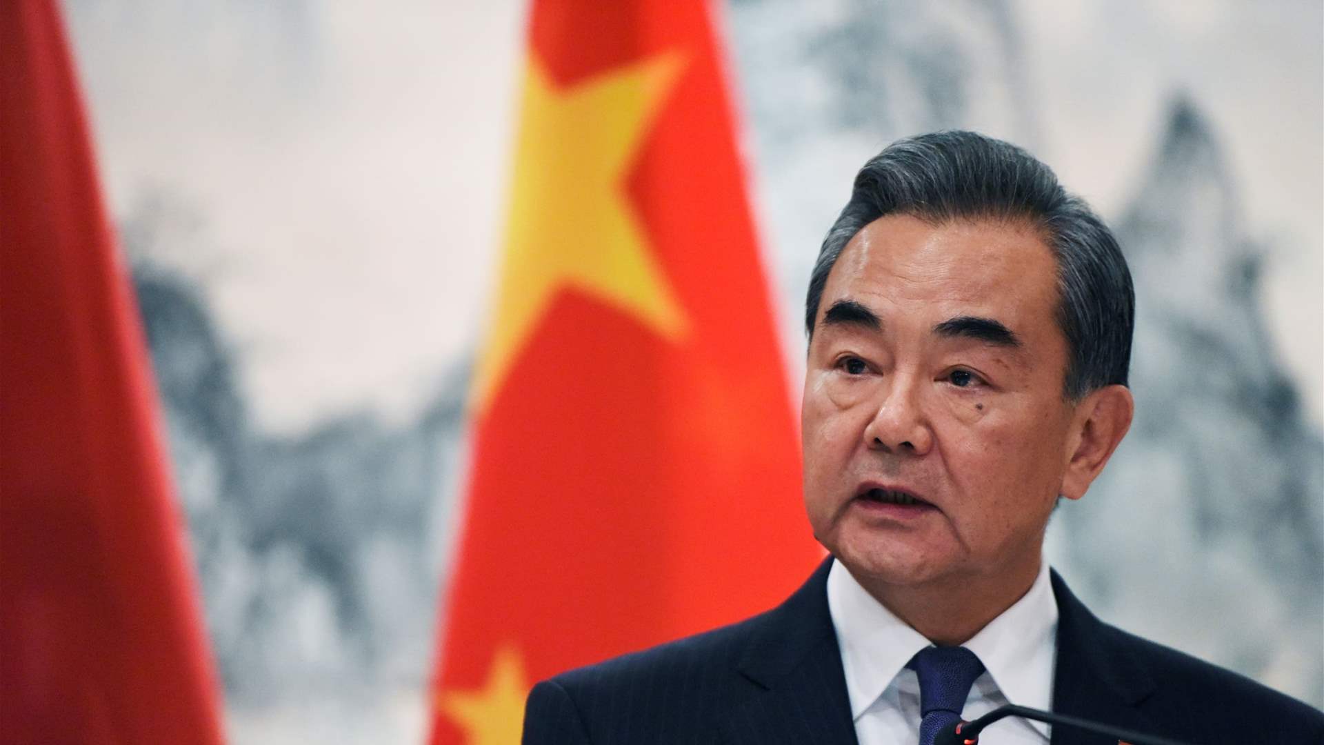 China&#39;s foreign minister says admitting Palestinian state to UN is move to rectify injustice