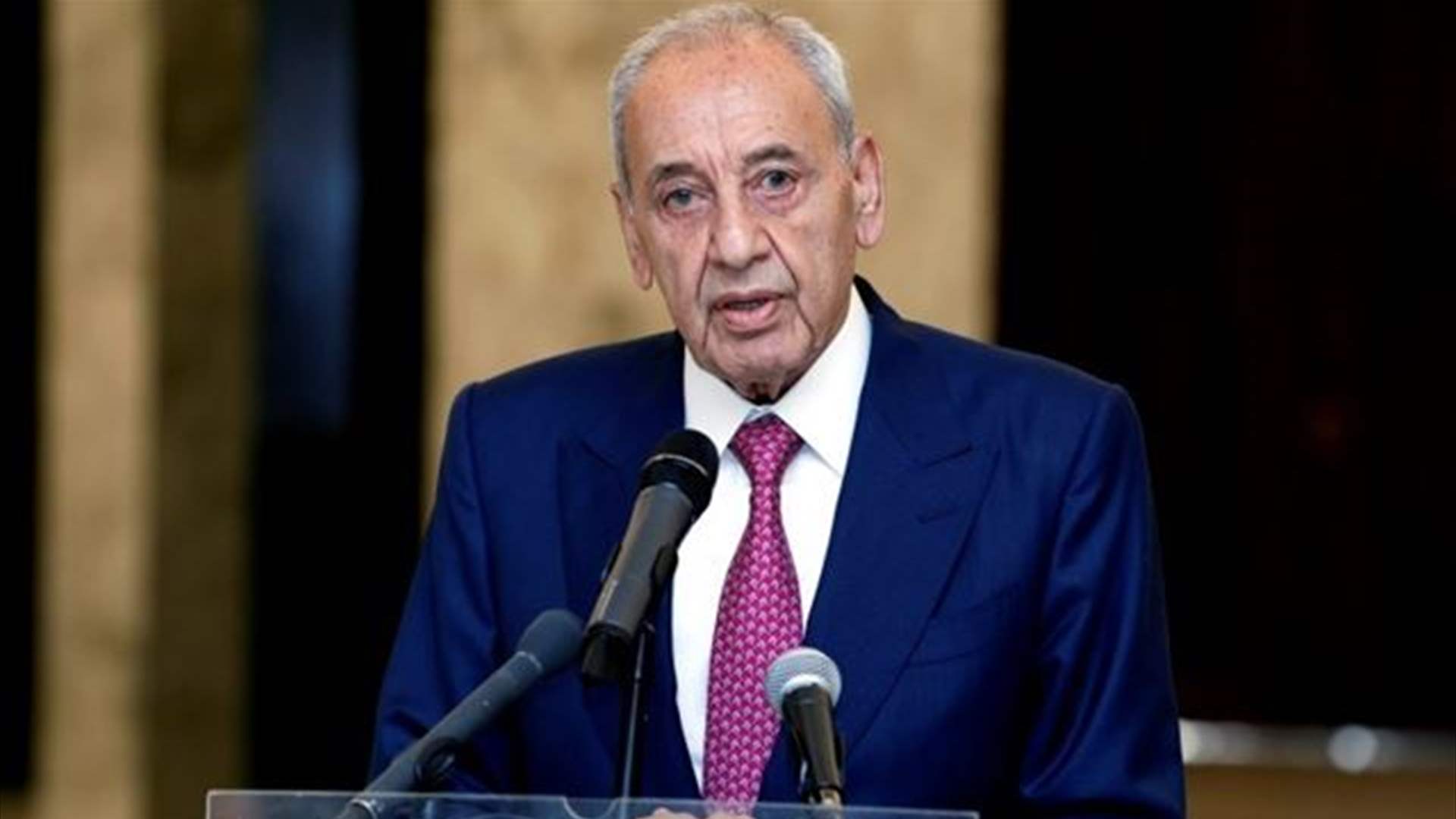 بري دعا إلى جلسة عامة الخميس