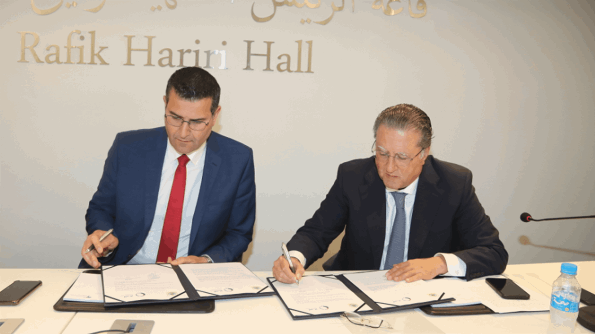 الحاج حسن وشقير وقعا مذكرة تعاون بين وزارة الزراعة وإتحاد الغرف اللبنانية