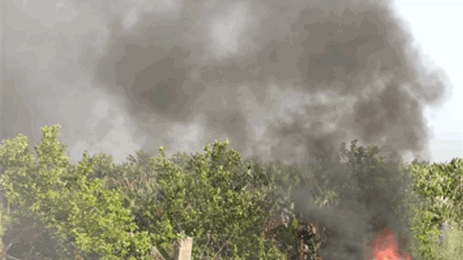 Citizen martyred due to Israeli airstrike on car in Aadloun