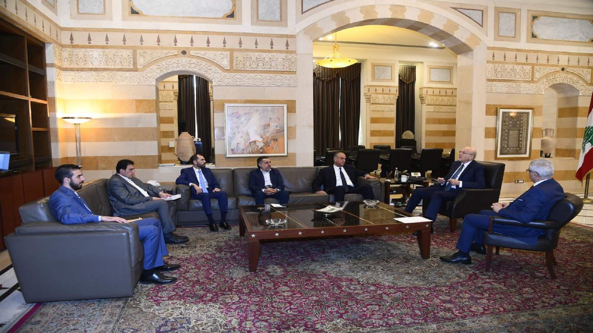 ميقاتي إستقبل كتلة "الاعتدال الوطني"... عطية: وضعناه في أجواء المبادرة ونتائج جولاتنا وكان داعما ومشجعا
