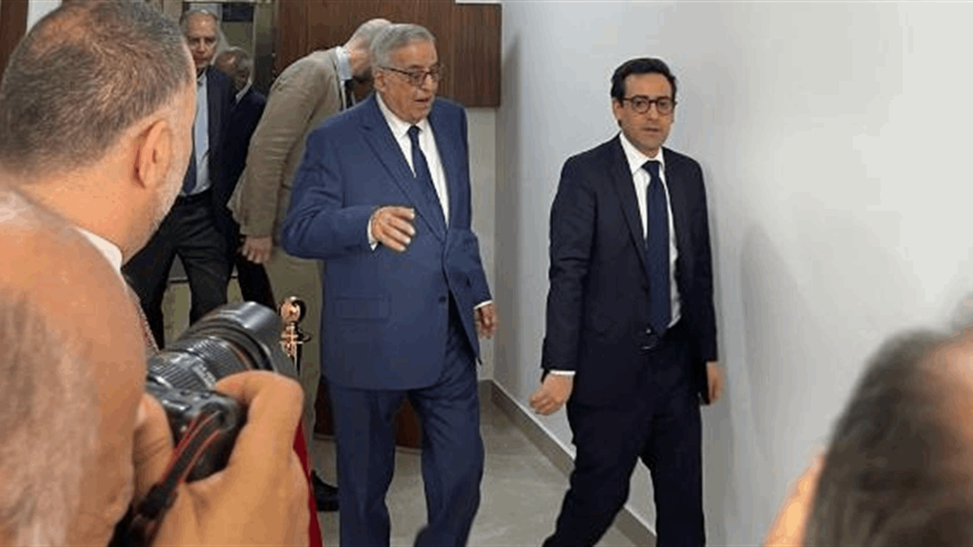 سيجورنيه بعد لقائه بوحبيب: أحرزنا تقدما كبيرا في المناقشات 