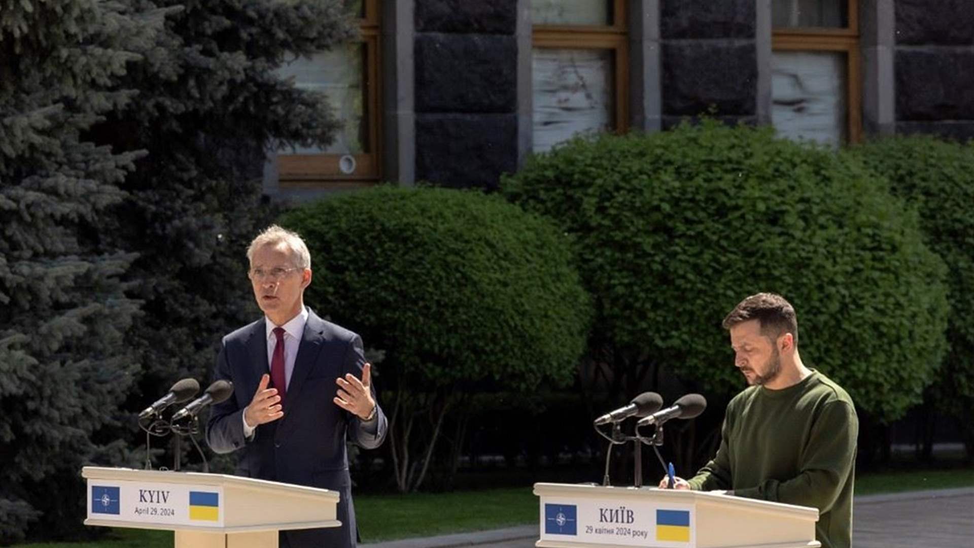 NATO Secretary General says: It's not too late for Ukraine 'to prevail' in the war