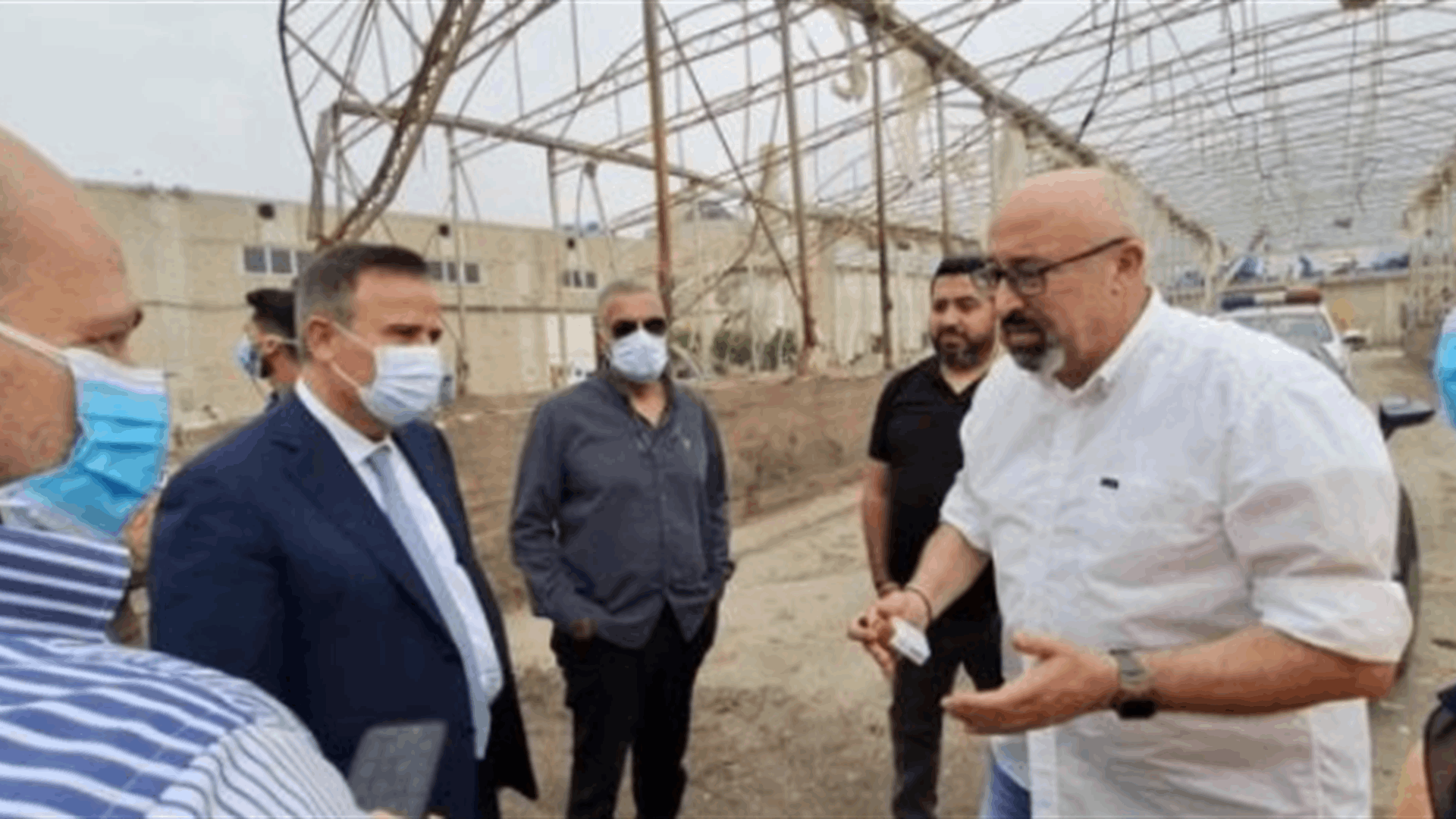 القاضي رمضان ينتقل الى معمل النفايات في صيدا بعد ان وضع يده على الملف للكشف الميداني