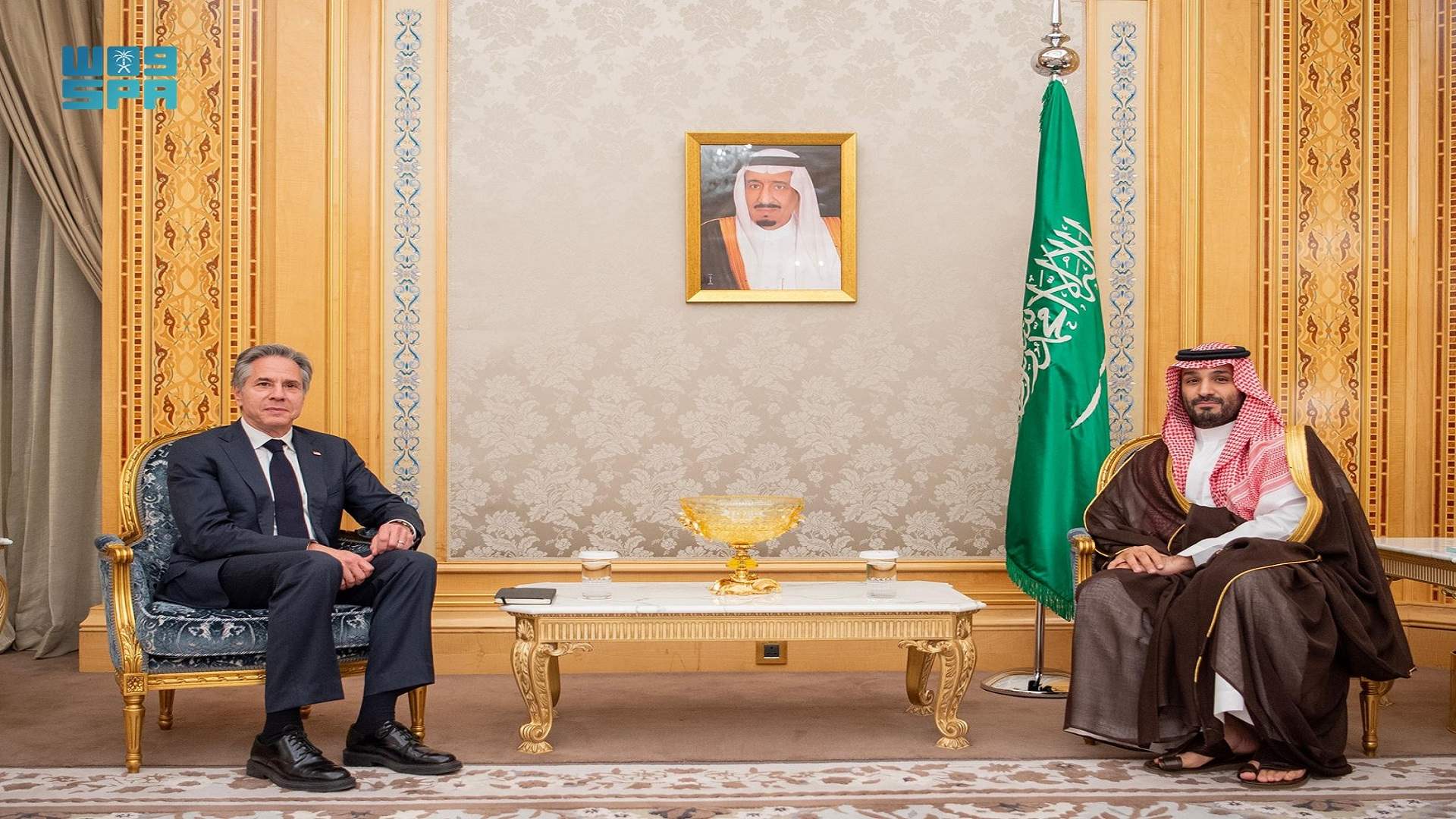 بلينكن التقى بولي عهد السعودية في الرياض
