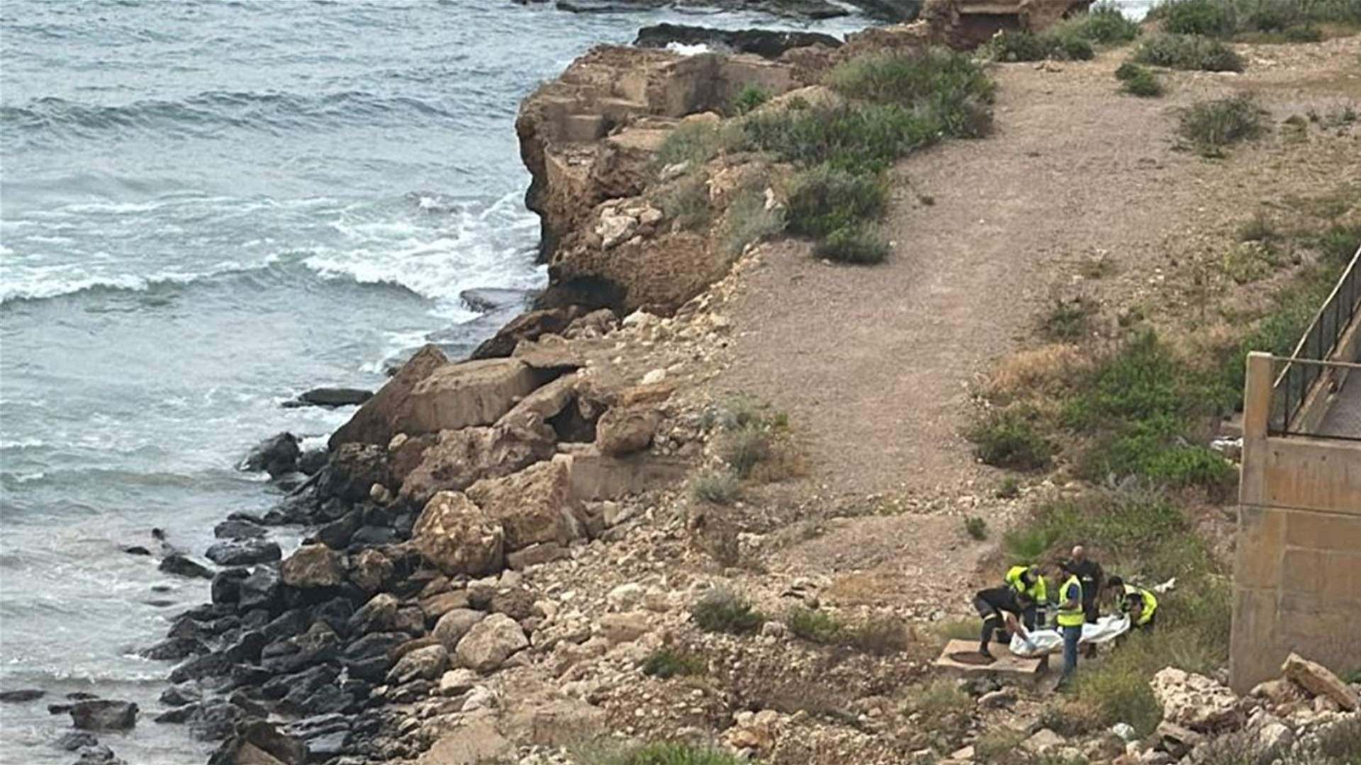 العثور على جثة الشاب السوري الثاني مقابل شاطئ الرملة البيضاء