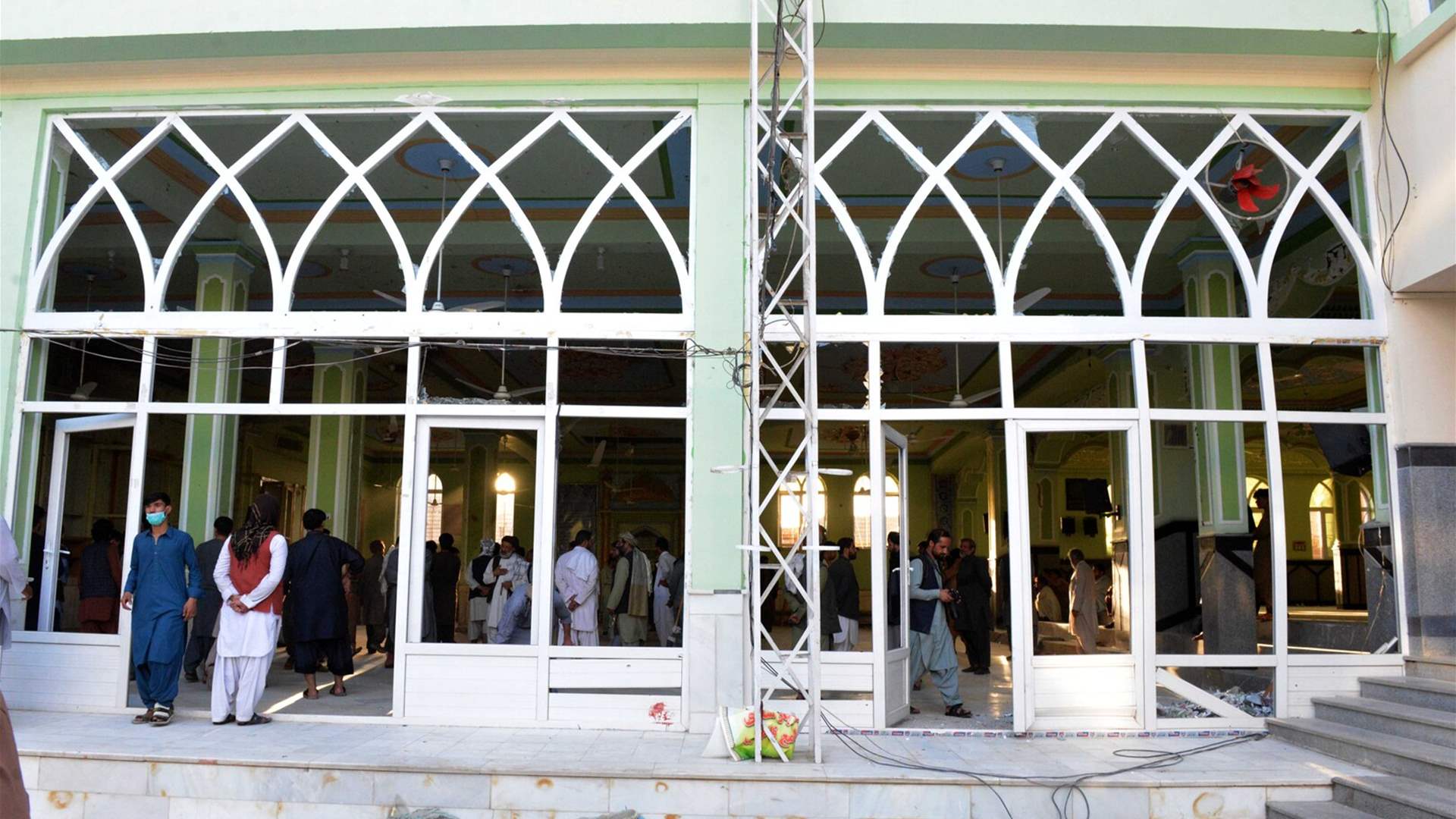 The Islamic State claims responsibility for an attack on a mosque in Afghanistan