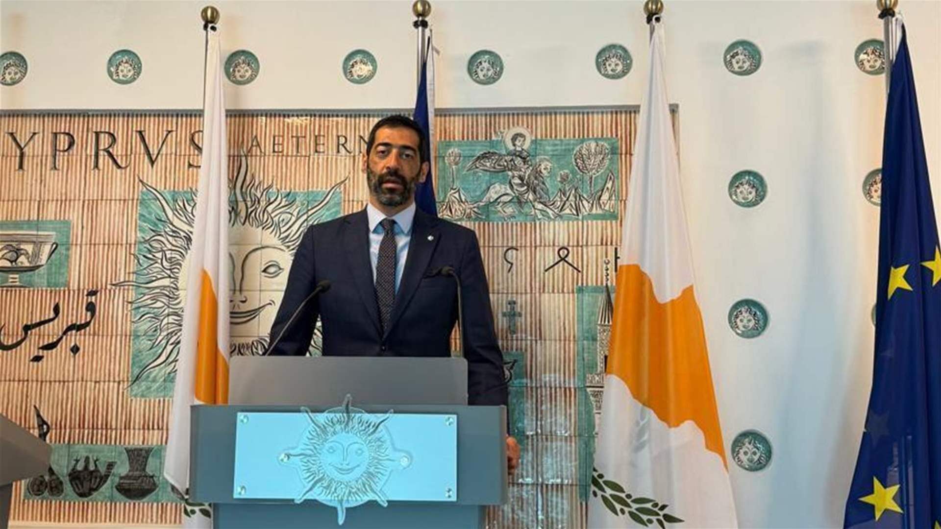 حنكش ناقش ملف النزوح السوري مع رئيس اللجنة البرلمانية القبرصية للعلاقات الخارجية والشؤون الأوروبية