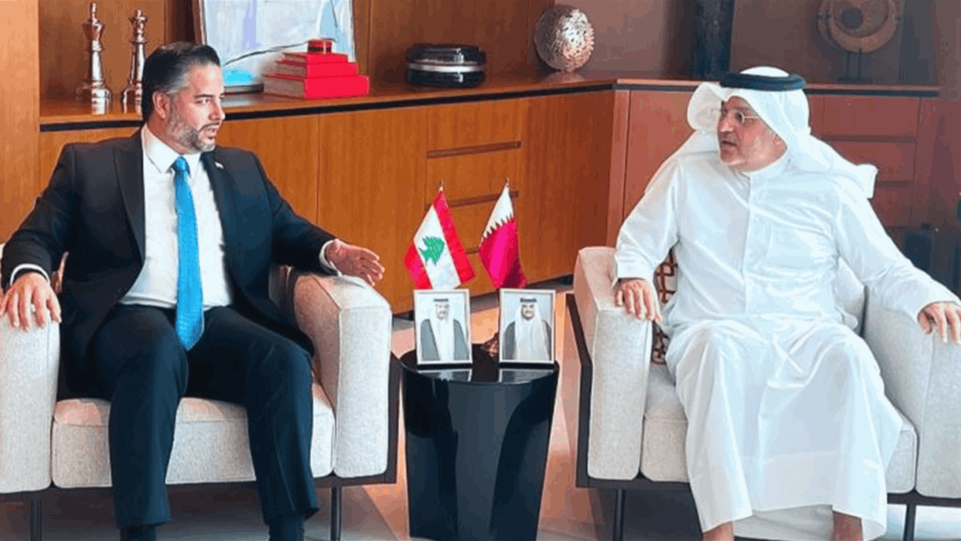 سلام إلتقى وزير الاتصالات وتكنولوجيا المعلومات القطري: وزارة الاقتصاد تتحول الكترونيا خطوة خطوة وهذا تحدٍ كبير لنا