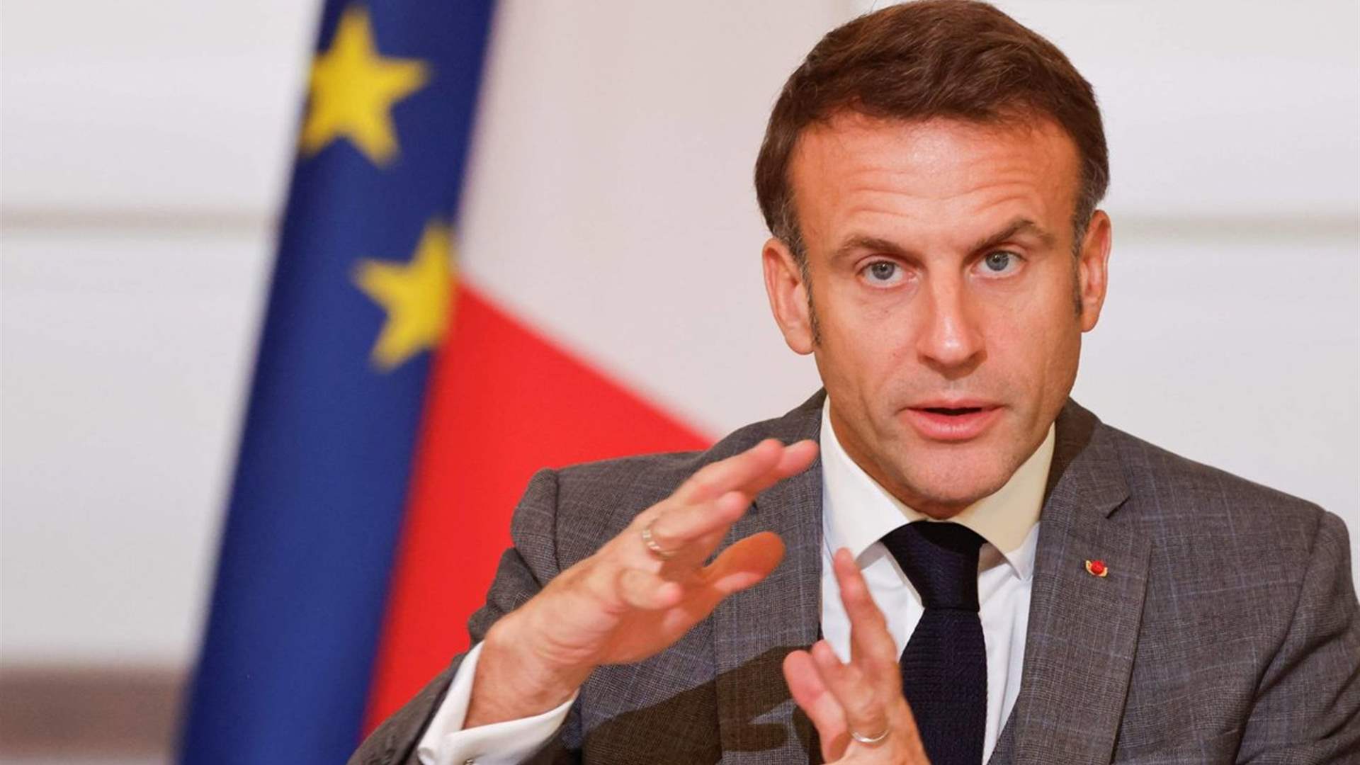 Macron calls on Netanyahu to 'complete' negotiations with Hamas