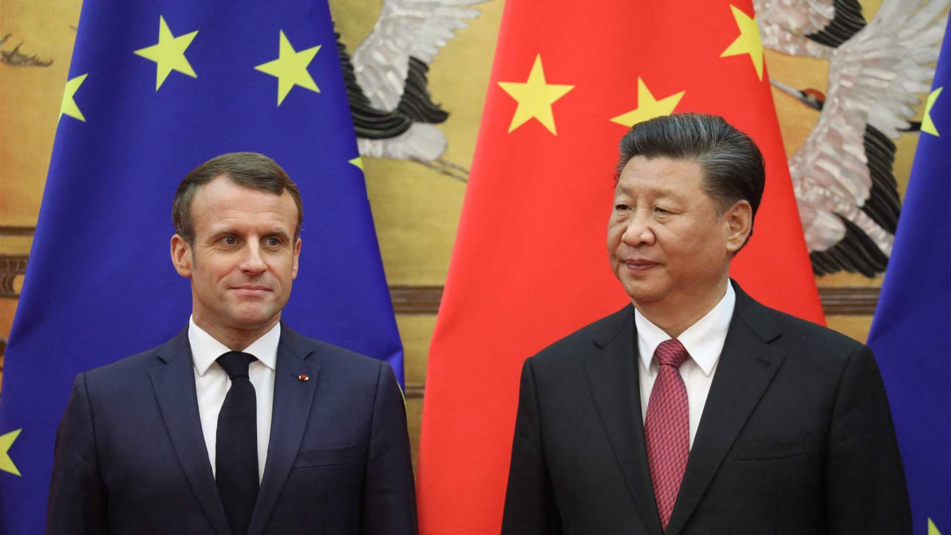 Chinese President and Macron urge &#39;political settlement&#39; of Iran nuclear issue