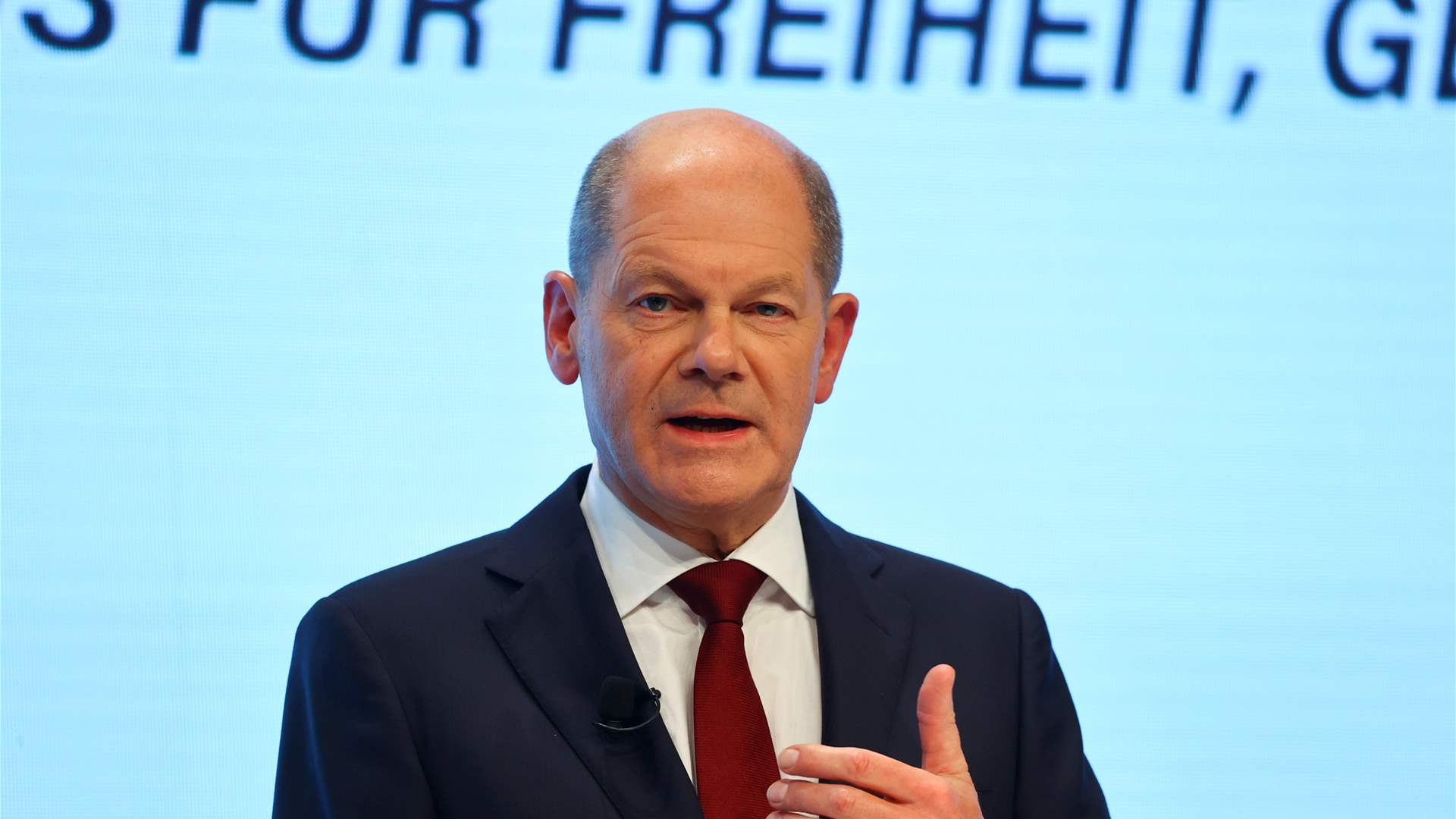 German Chancellor arrives in Sweden for Nordic Security Summit