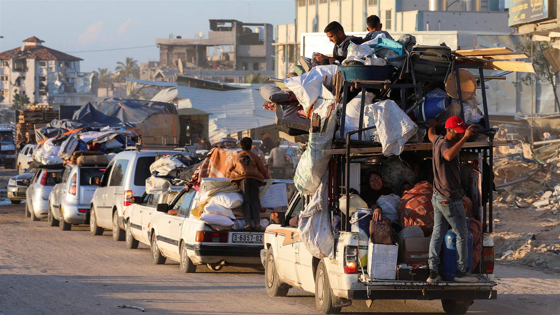 UNRWA: 450,000 people displaced from Rafah since May 6