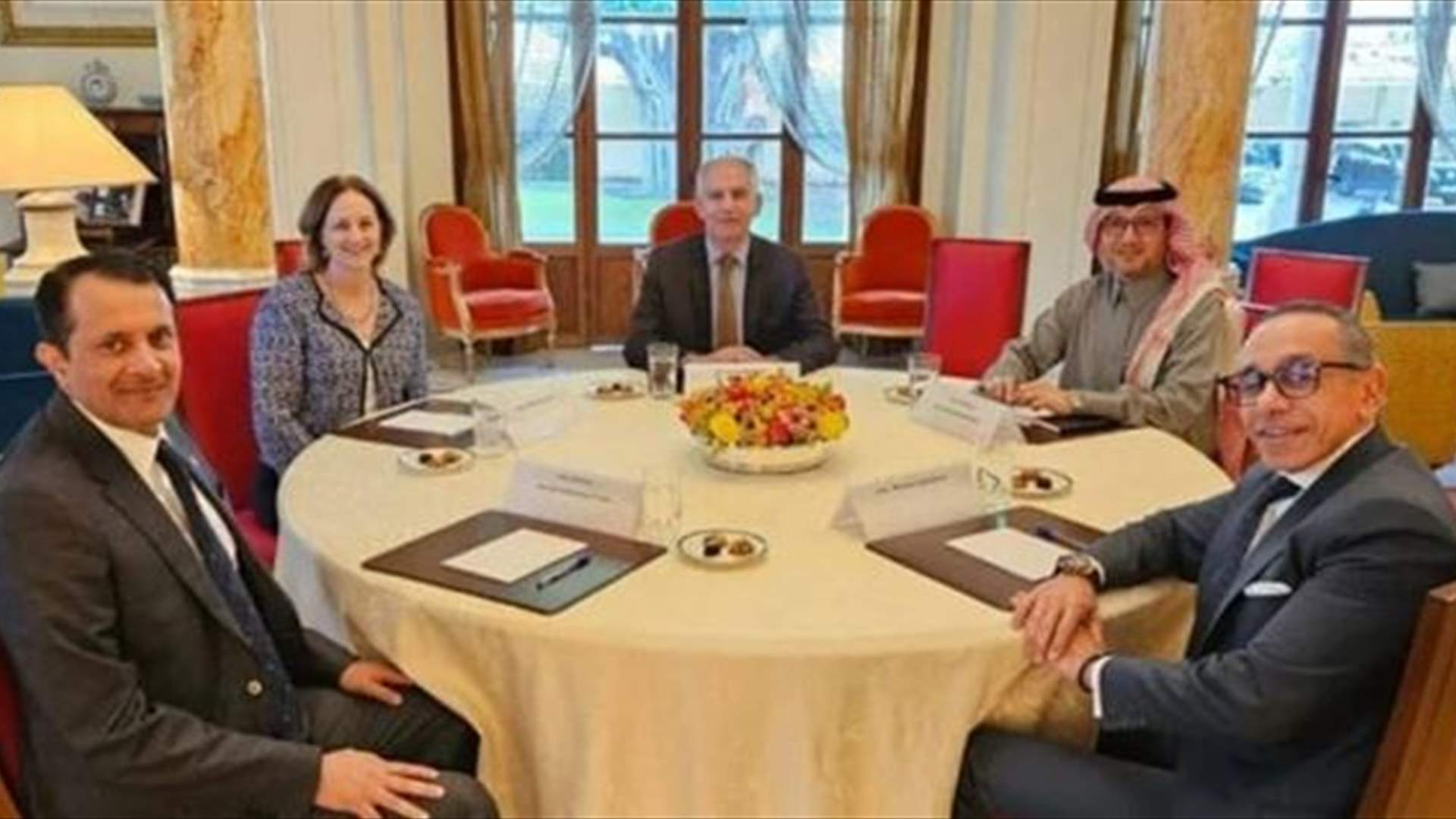 &quot;الخُماسية&quot;: إنجاز المشاورات في نهاية أيار (نداء الوطن)