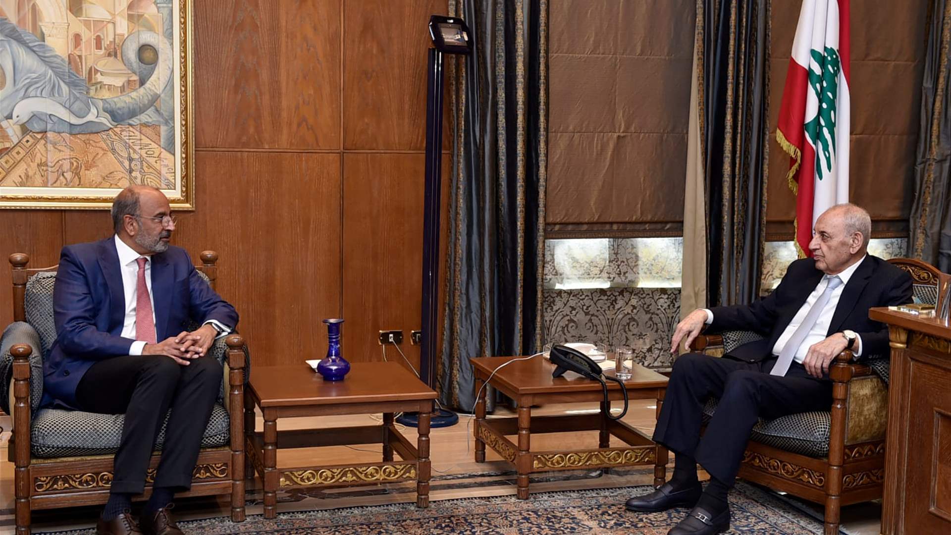 بري: نؤكد على التزام لبنان بالقرار  1701 ... ووقّع توصية مجلس الوزراء 