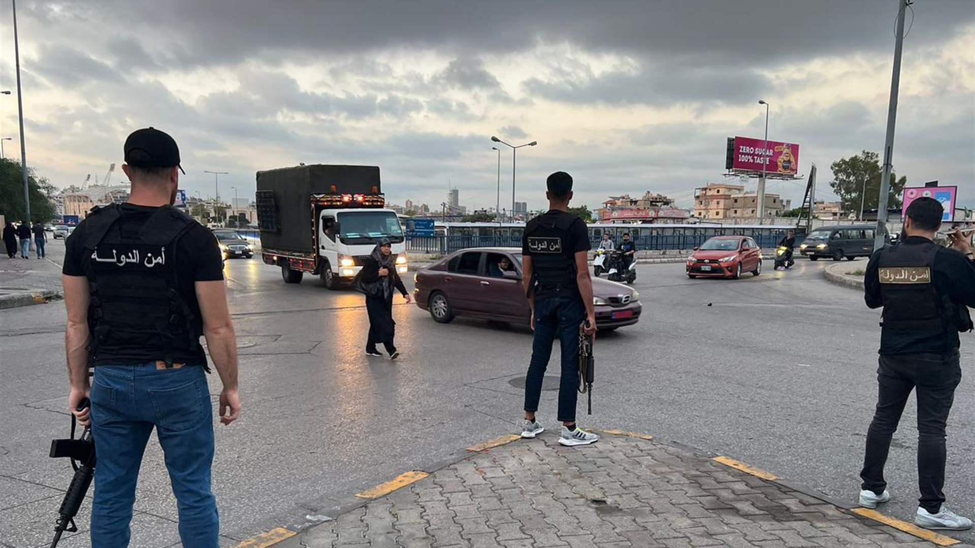 أمن الدولة تنفذ خطّة لضبط وضع طريق المطار