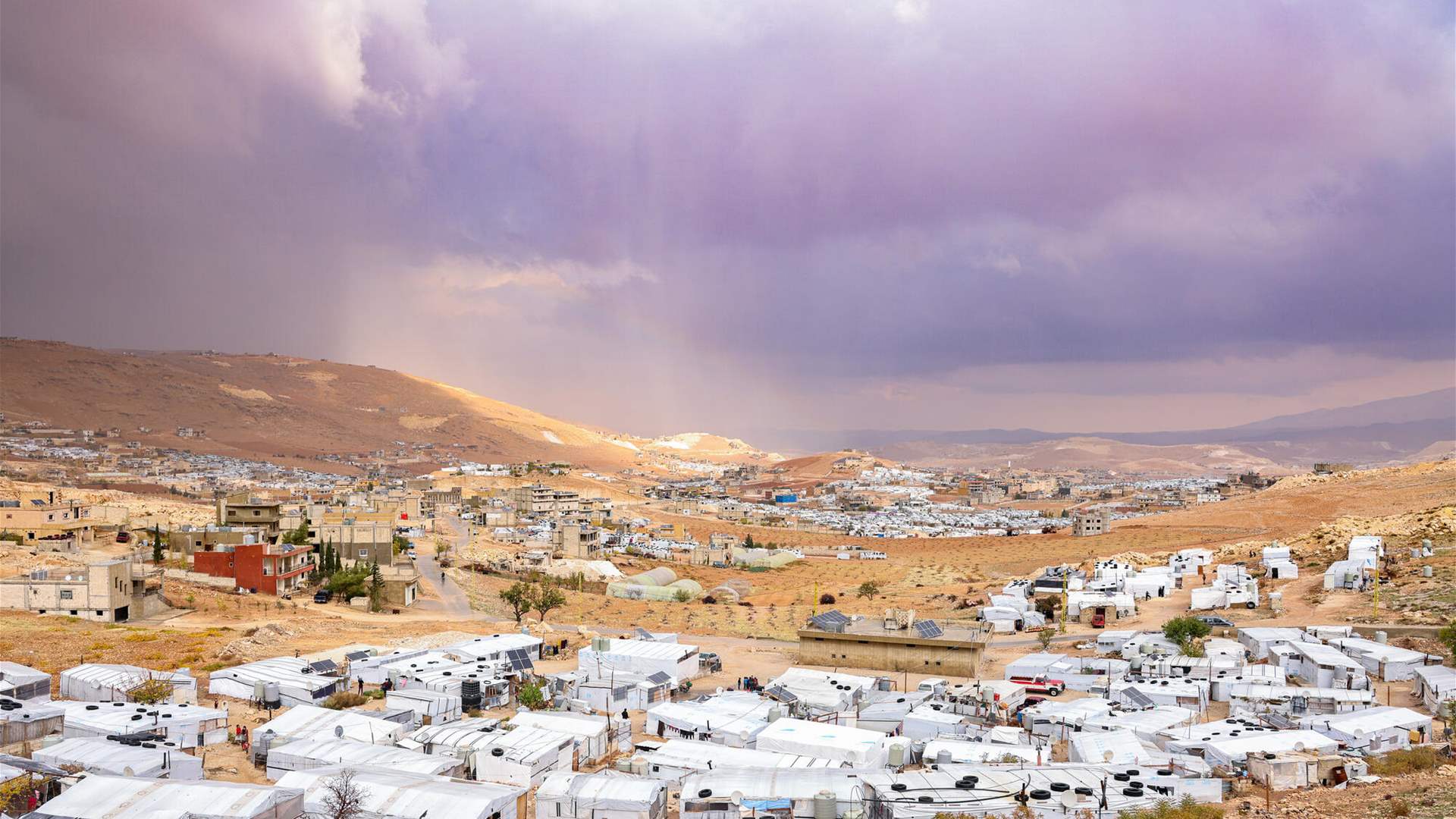 Statistics of growing existential threats: Syrian refugee crisis in Lebanon 