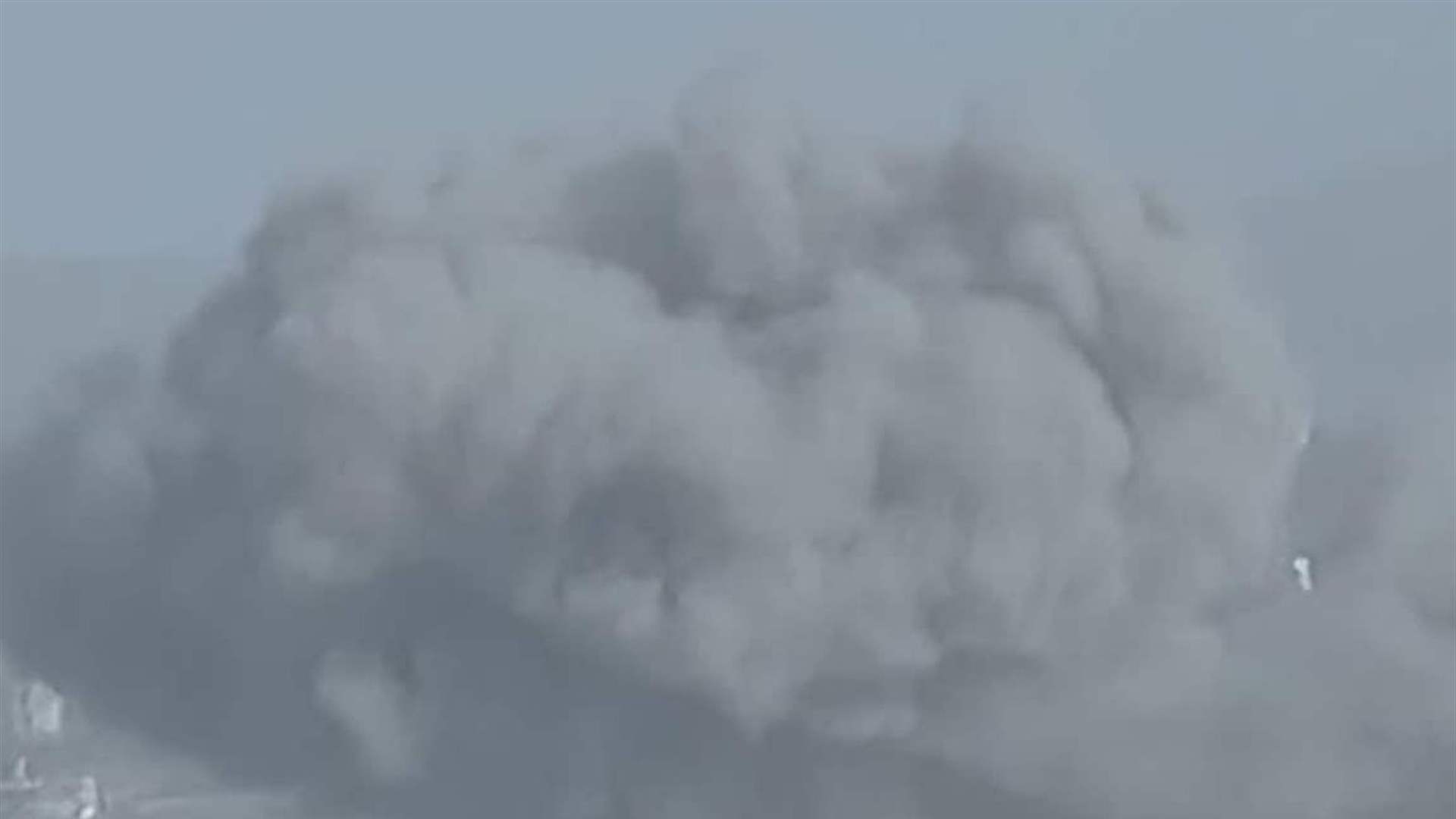 غارة اسرائيلية بين سهل المعلية القليلة جنوب صور