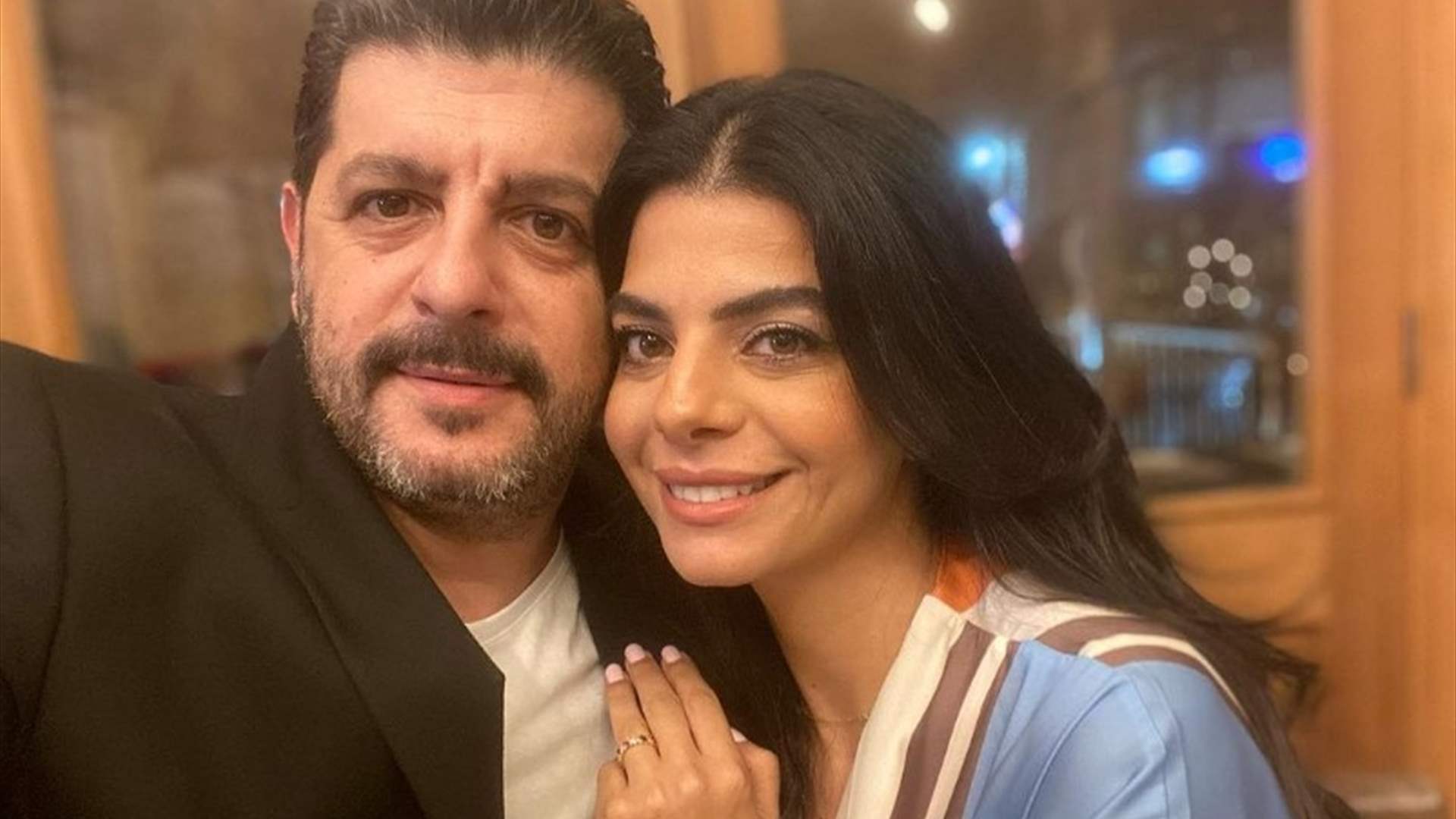 أمونة عيد وطوني عيسى في فيديو رومانسي... 3 سنوات من الزواج!