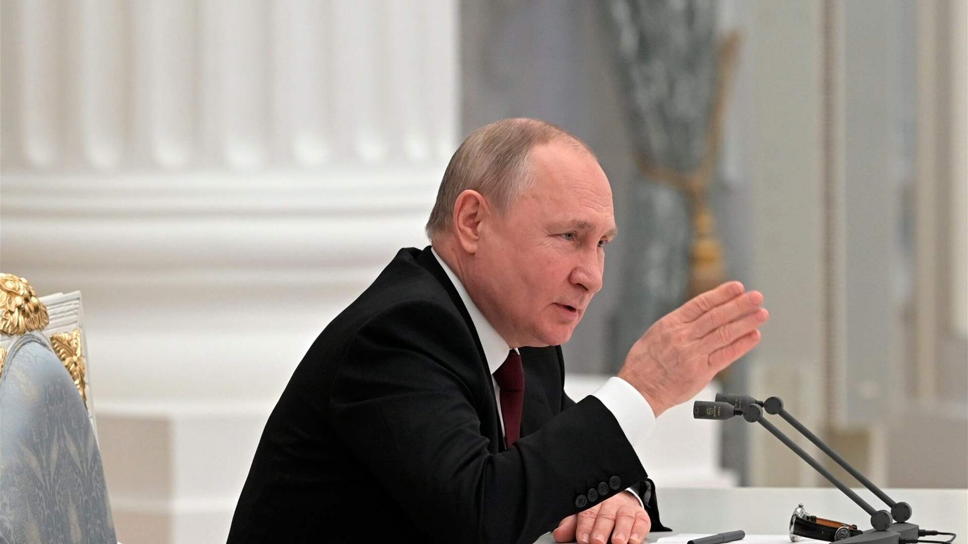 Putin issues decree in response to possibility of US seizing Russian assets
