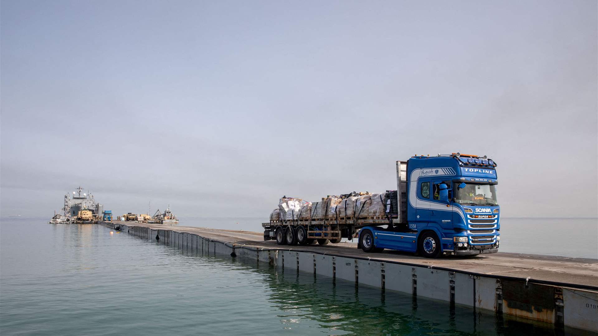 UN resumes transporting aid from US-built pier in Gaza