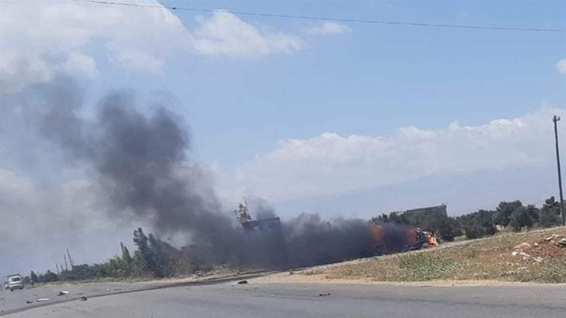 Two dead, others wounded in Israeli drone attack on vehicles belonging to Hezbollah in Syria: SOHR