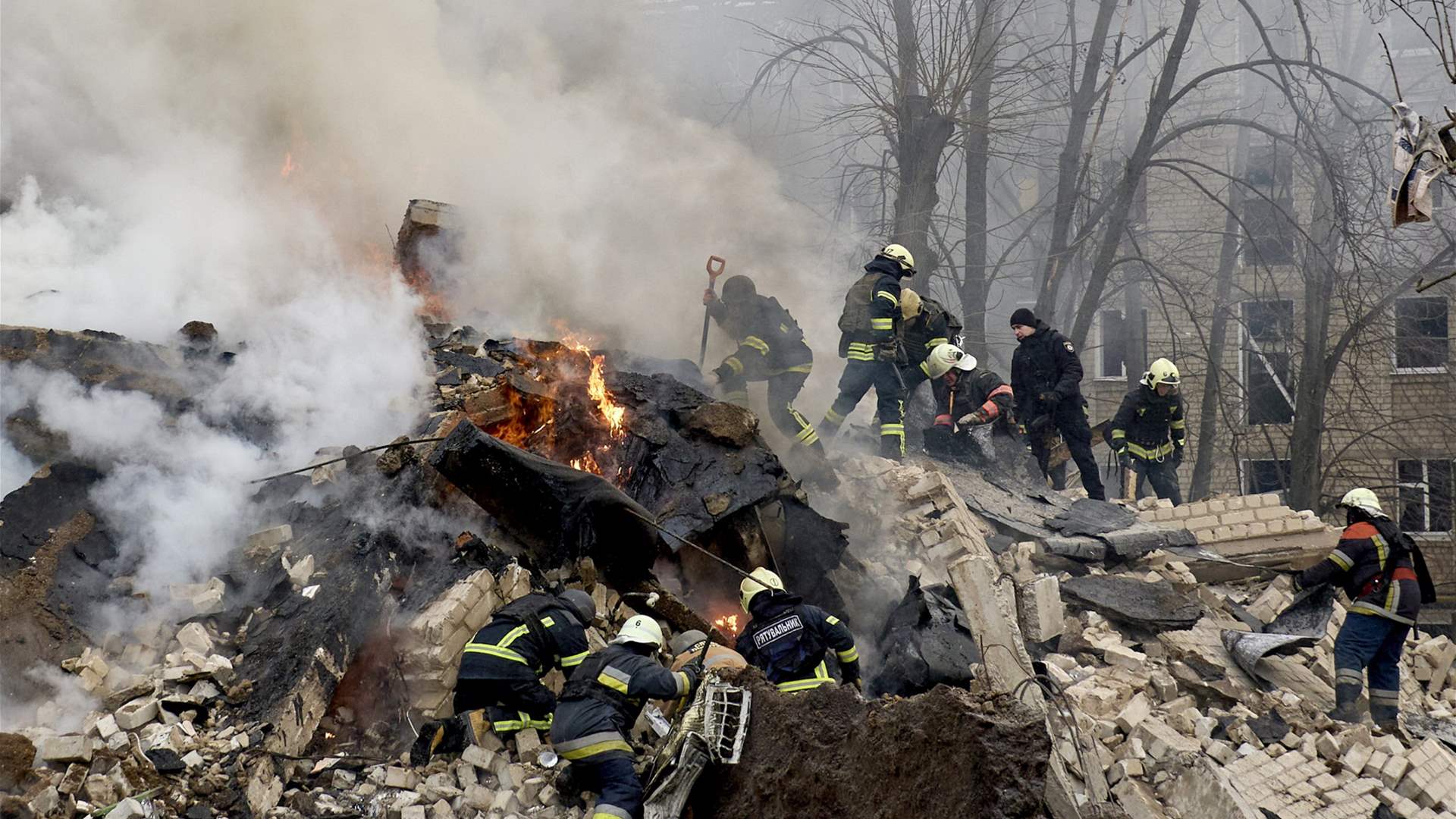 Russia&#39;s attacks on Kharkiv kill six, injure dozens