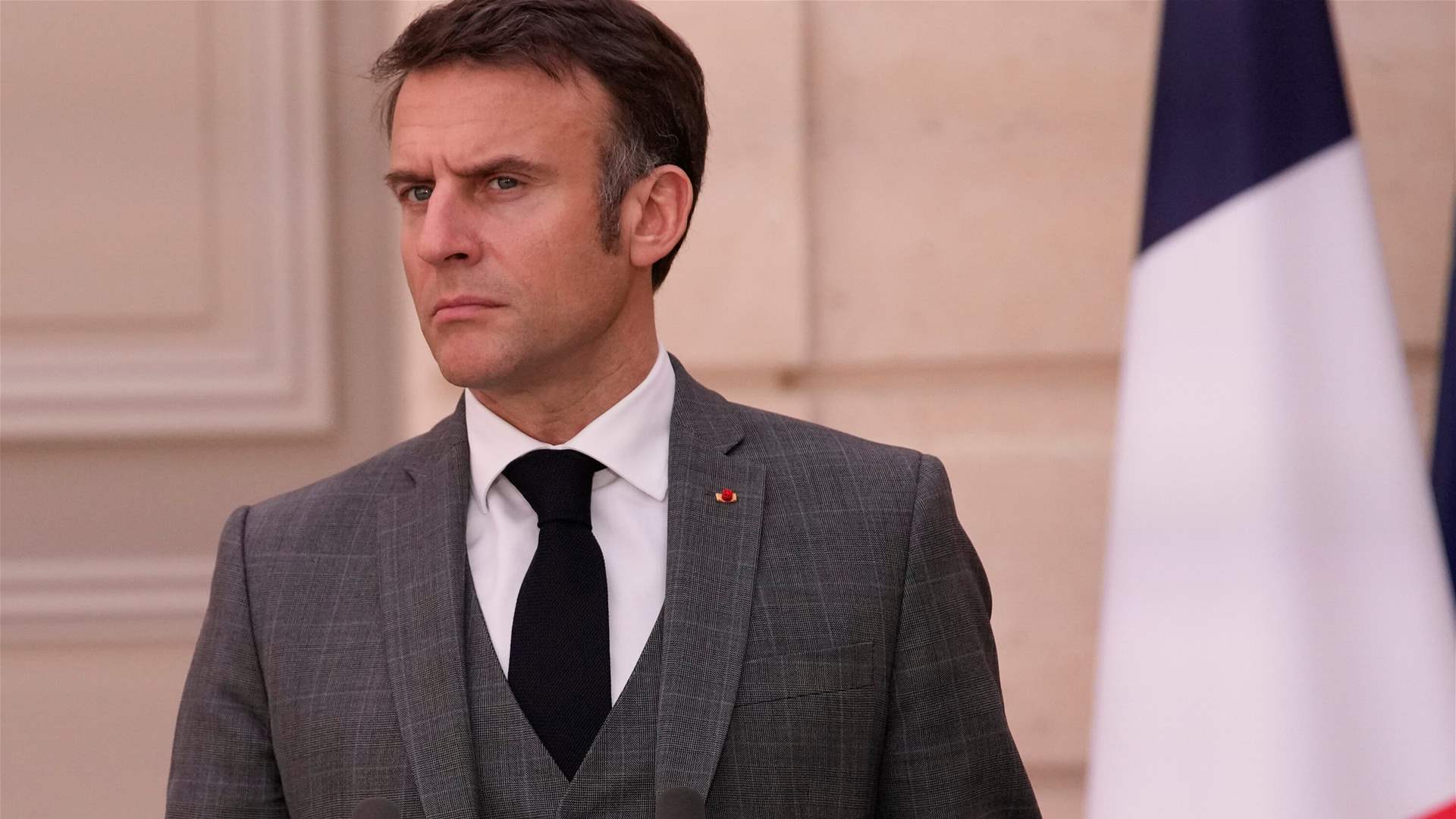 Macron: Israeli airstrikes that killed displaced people in Rafah angered me