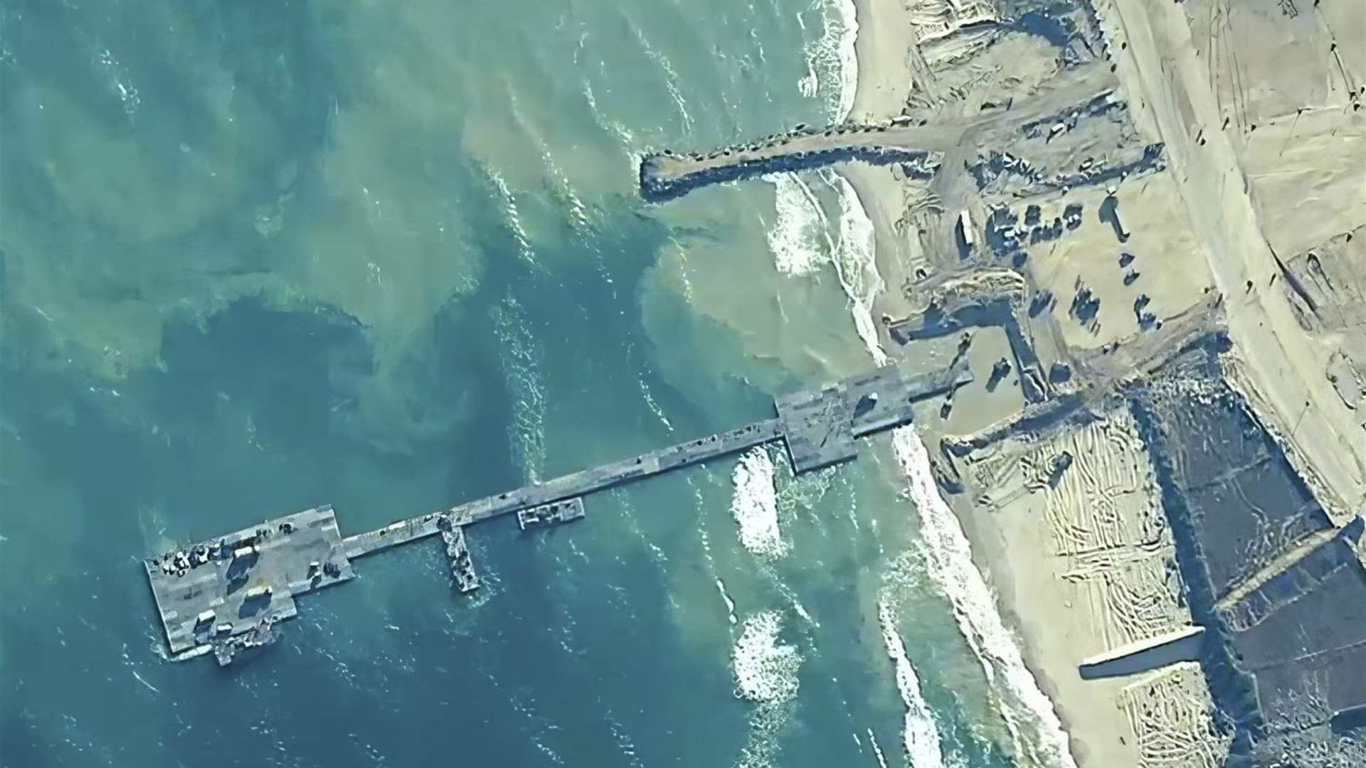 NBC: US to suspend Gaza aid deliveries by sea after pier suffers weather damage 