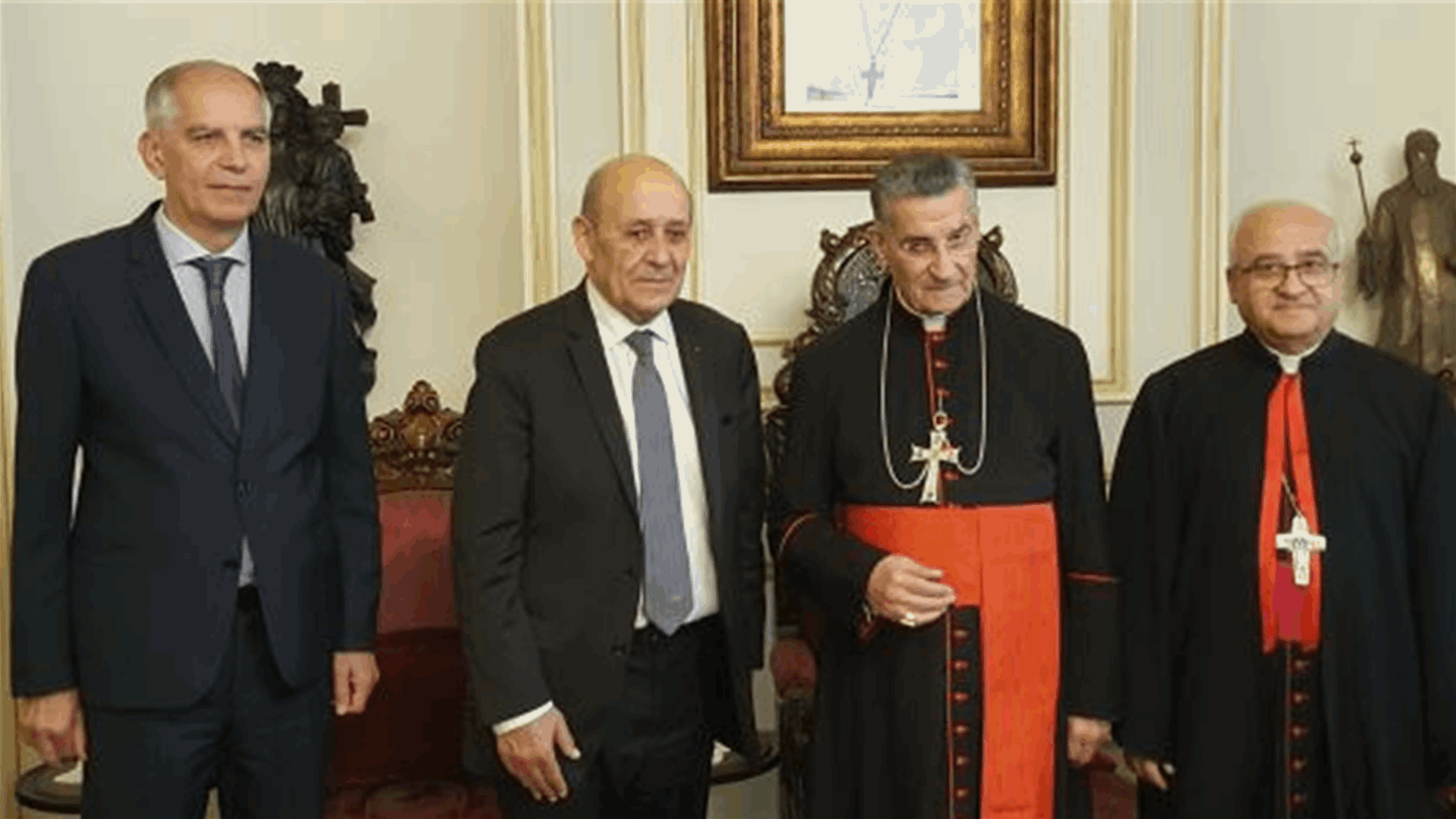 لقاء جمع الراعي ولودريان