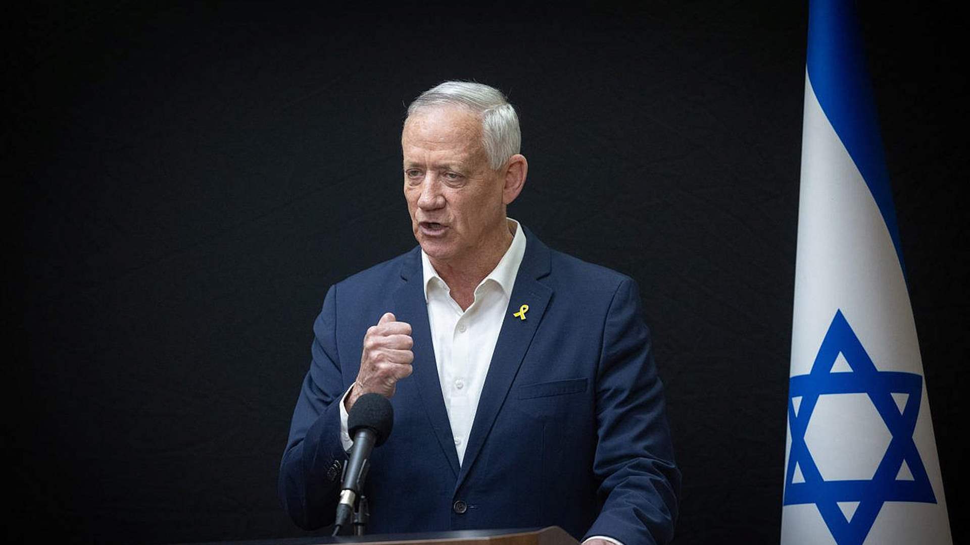 Benny Gantz&#39;s party submits bill to dissolve the Knesset and hold early elections