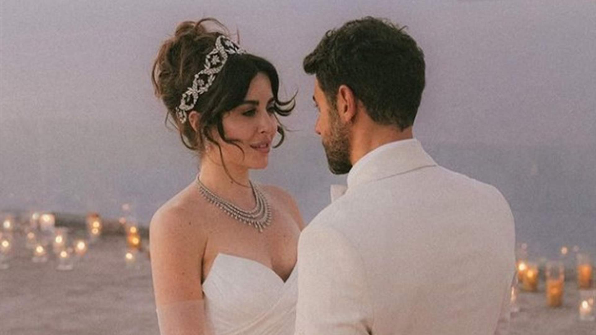 وسام فارس يرقص مع ابنته في زفافه... فماذا فعلت سارة ابي كنعان في الرقصة الأولى؟ (فيديو)