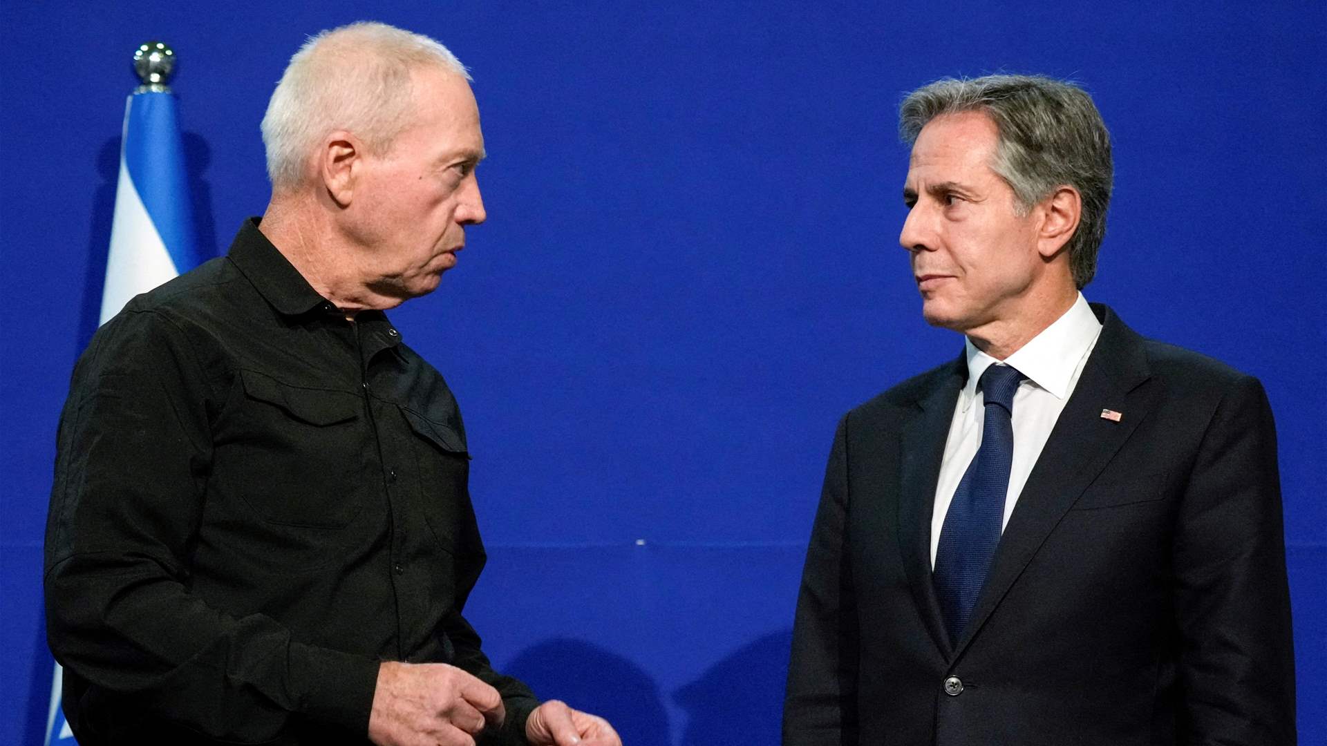 Gallant tells Blinken: Hamas rule must end and a Palestinian alternative must be identified
