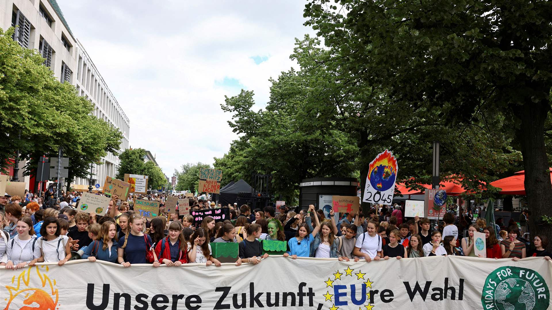 Pro-Palestinian protest interrupts UN Bonn climate conference