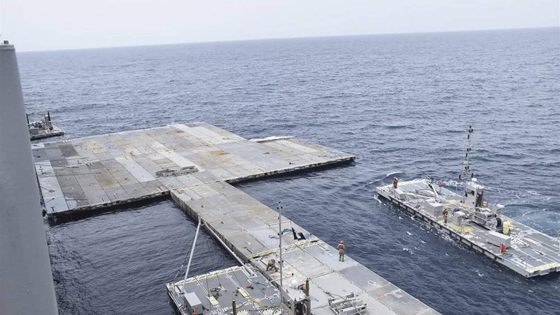 US Central Command re-establishes temporary maritime dock in Gaza