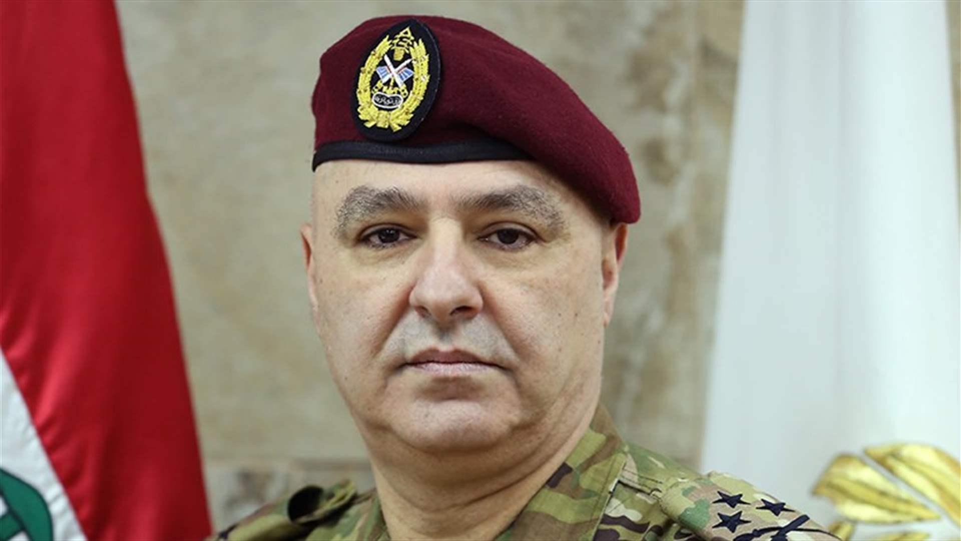 قائد الجيش غادر إلى الولايات المتحدة 