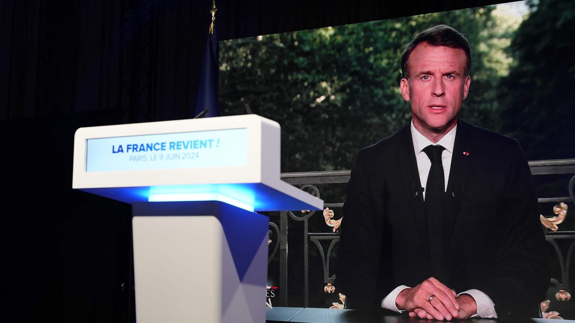Macron calls for new parliamentary elections after EU vote