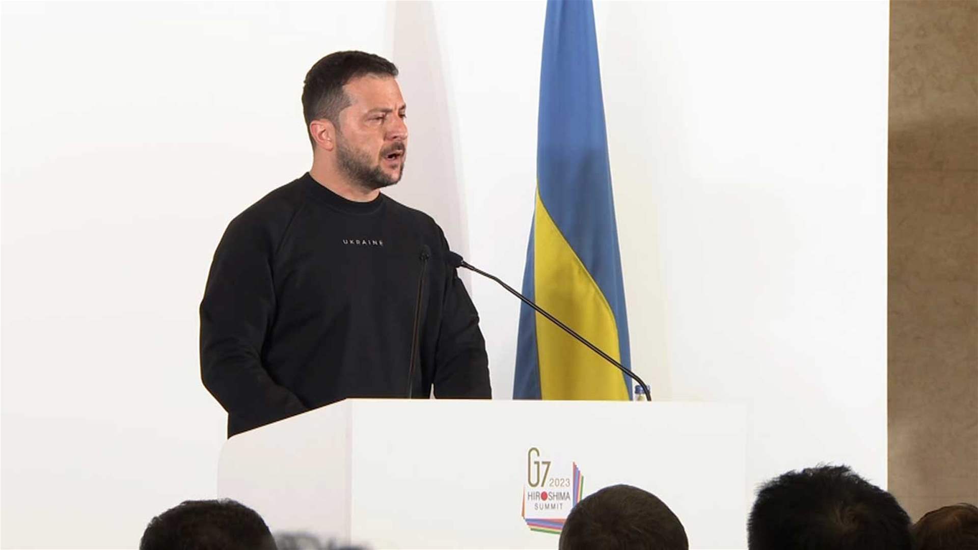 Zelenskyy arrives at G7 summit in Italy