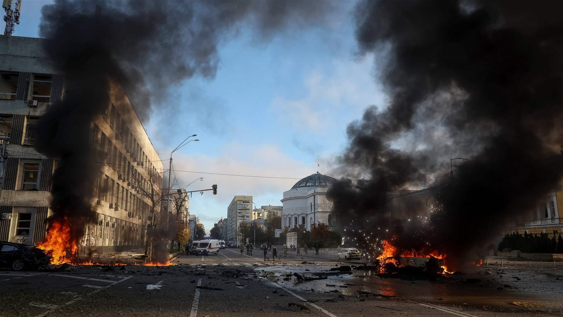Blast heard in Kyiv region after missile warning