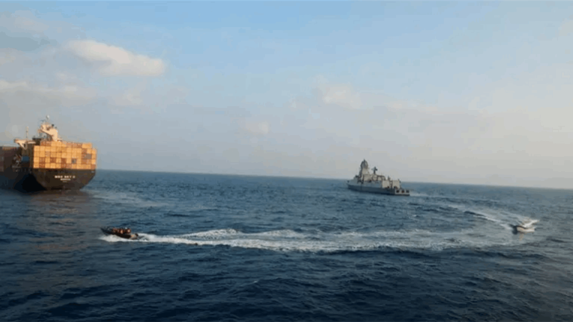 Rescue underway for crew of Greek-owned vessel hit by Houthis